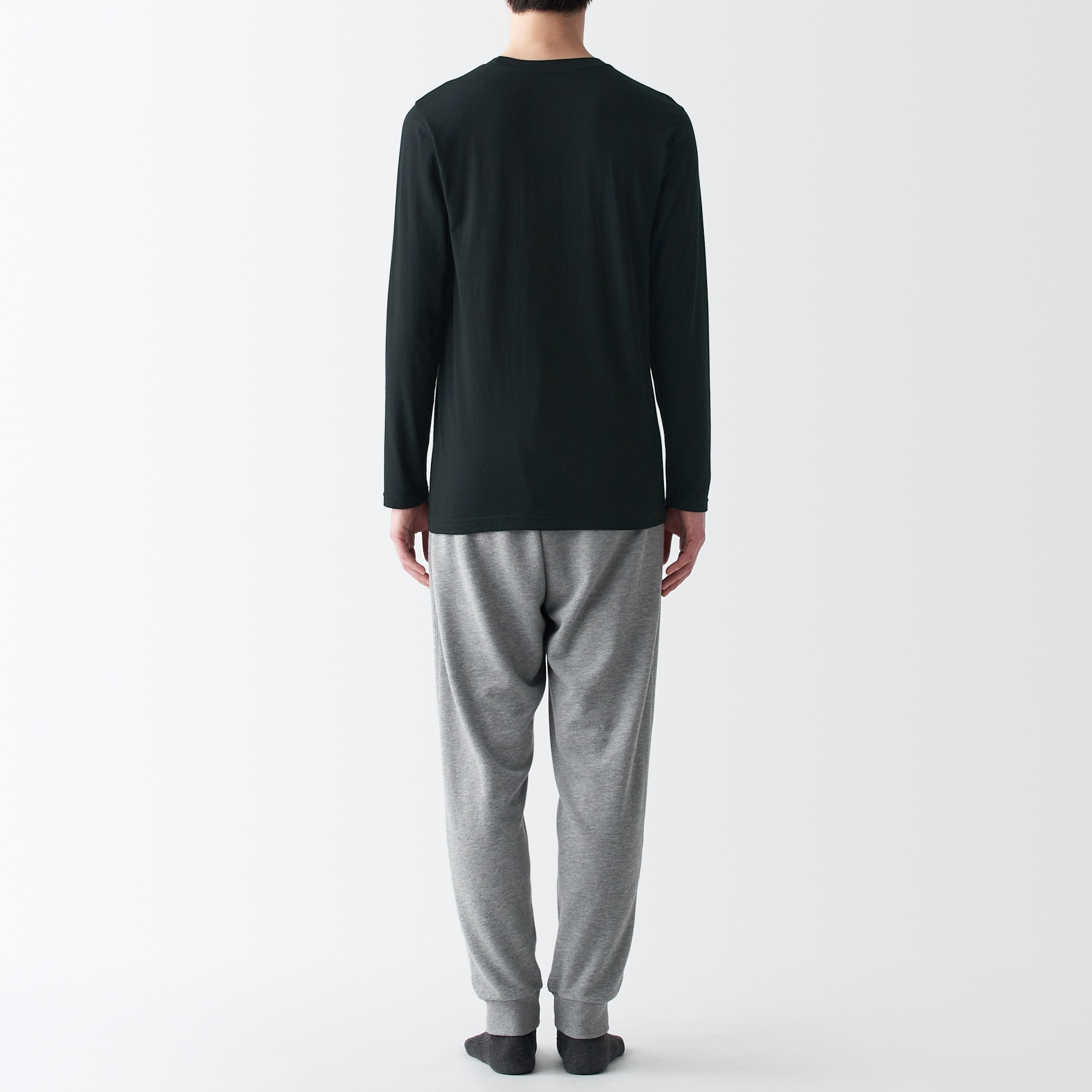 あったか綿　クルーネック長袖Ｔシャツ