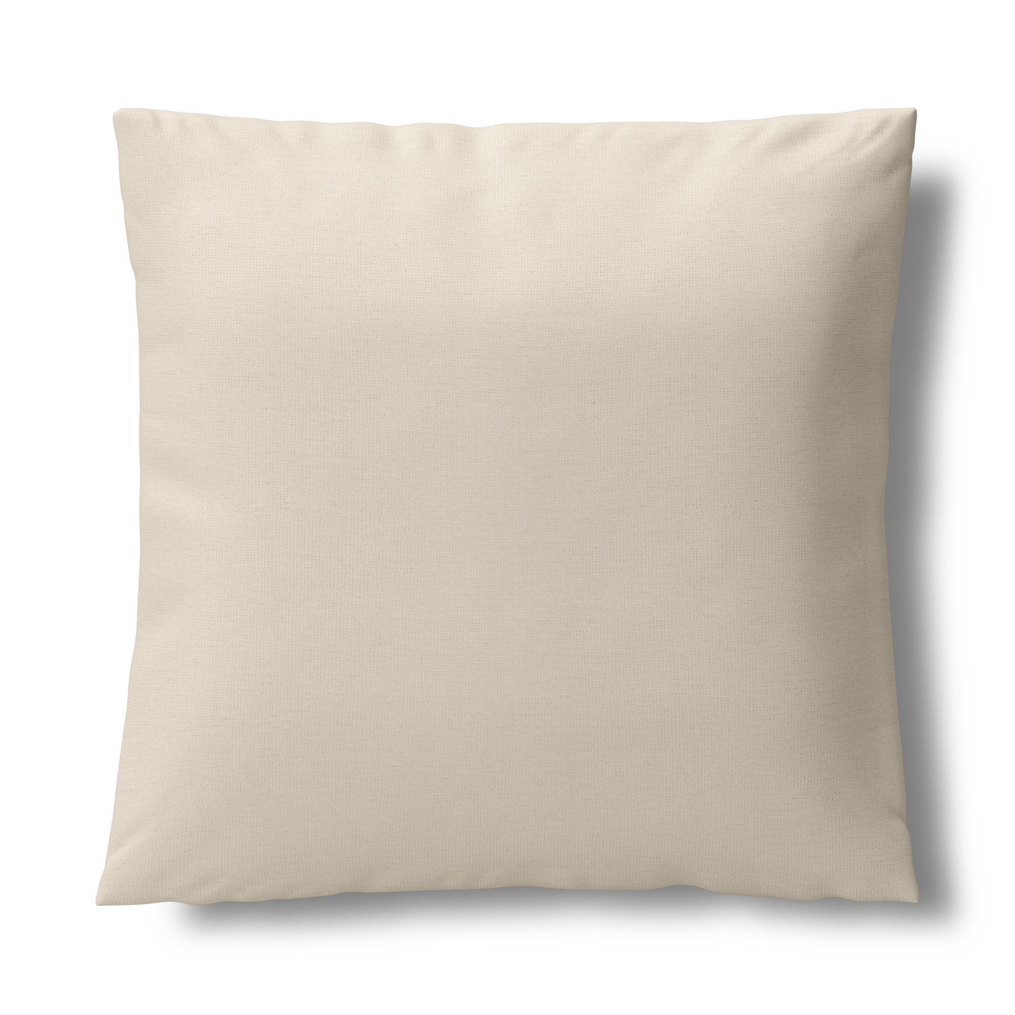 【カバー】綿麻バスケット織ユニットソファ・羽根クッション用カバー