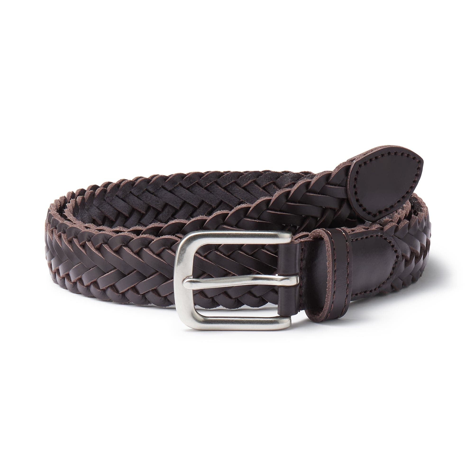 ヌメ革　メッシュベルト