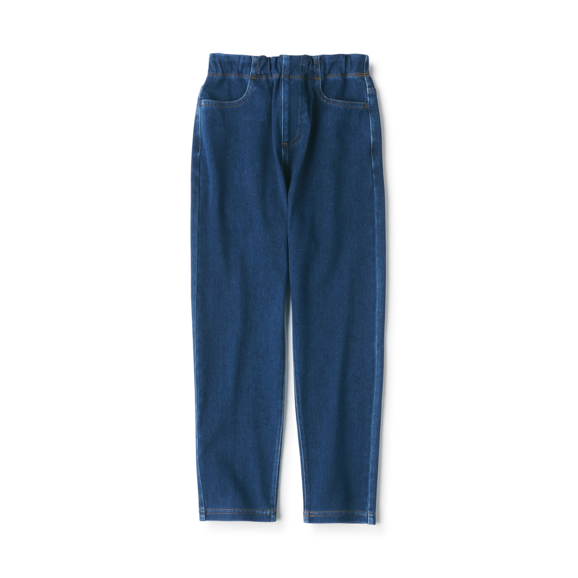 ジャージーデニムテーパードパンツ（キッズ）