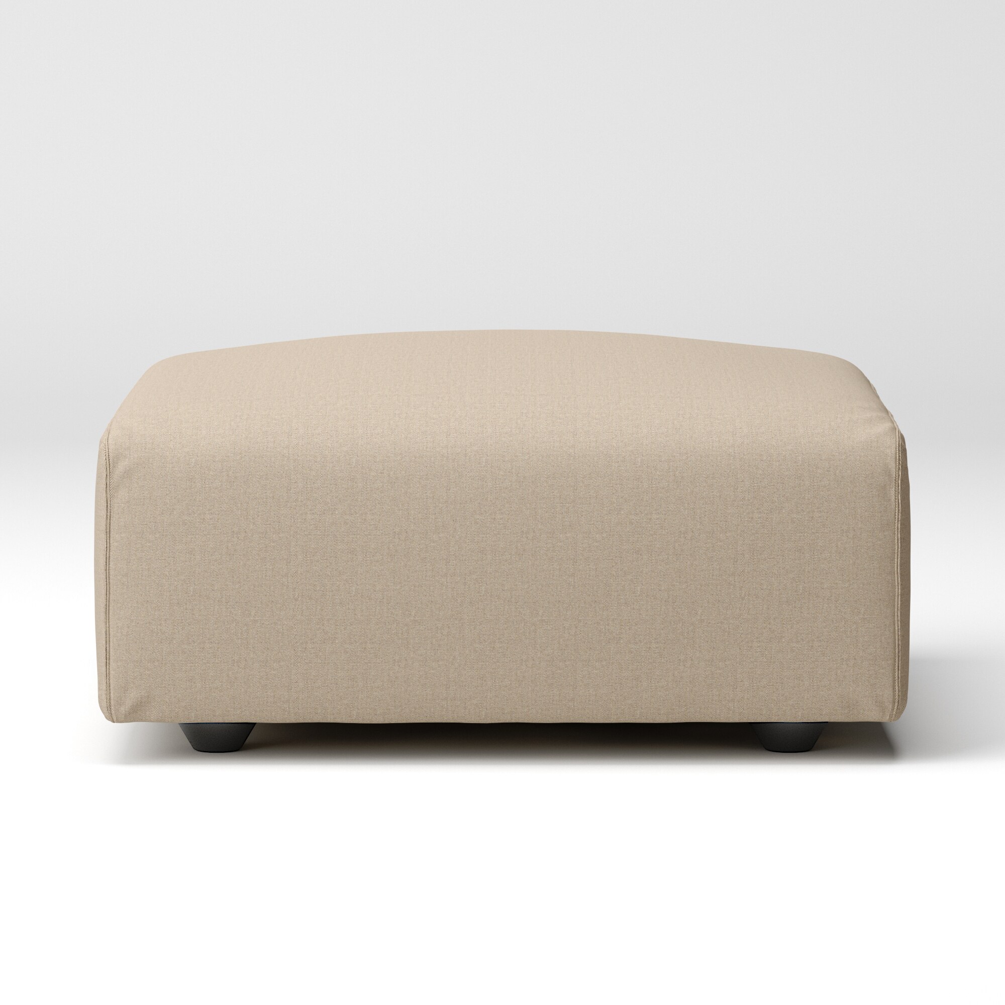 【カバー】綿帆布　ユニットソファ　オットマン　大　幅７７ｃｍ用カバー