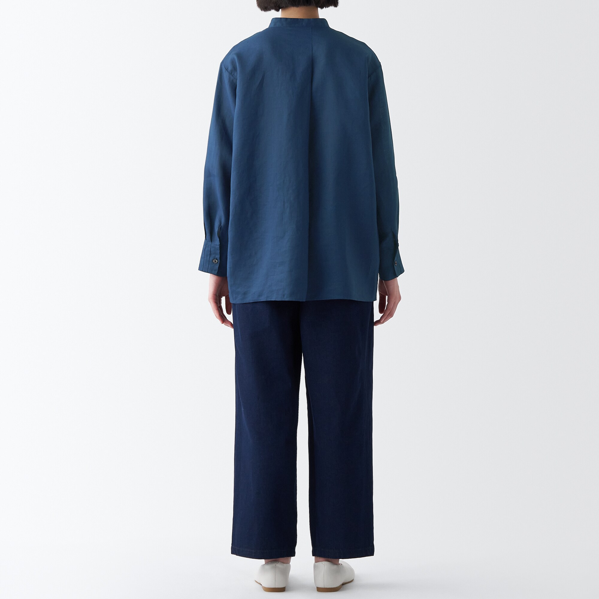 細番手ラミーブラウス（婦人）