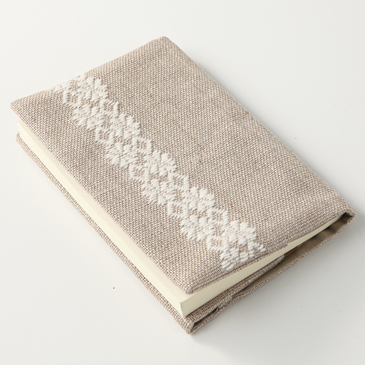 こぎん刺し　ブックカバー