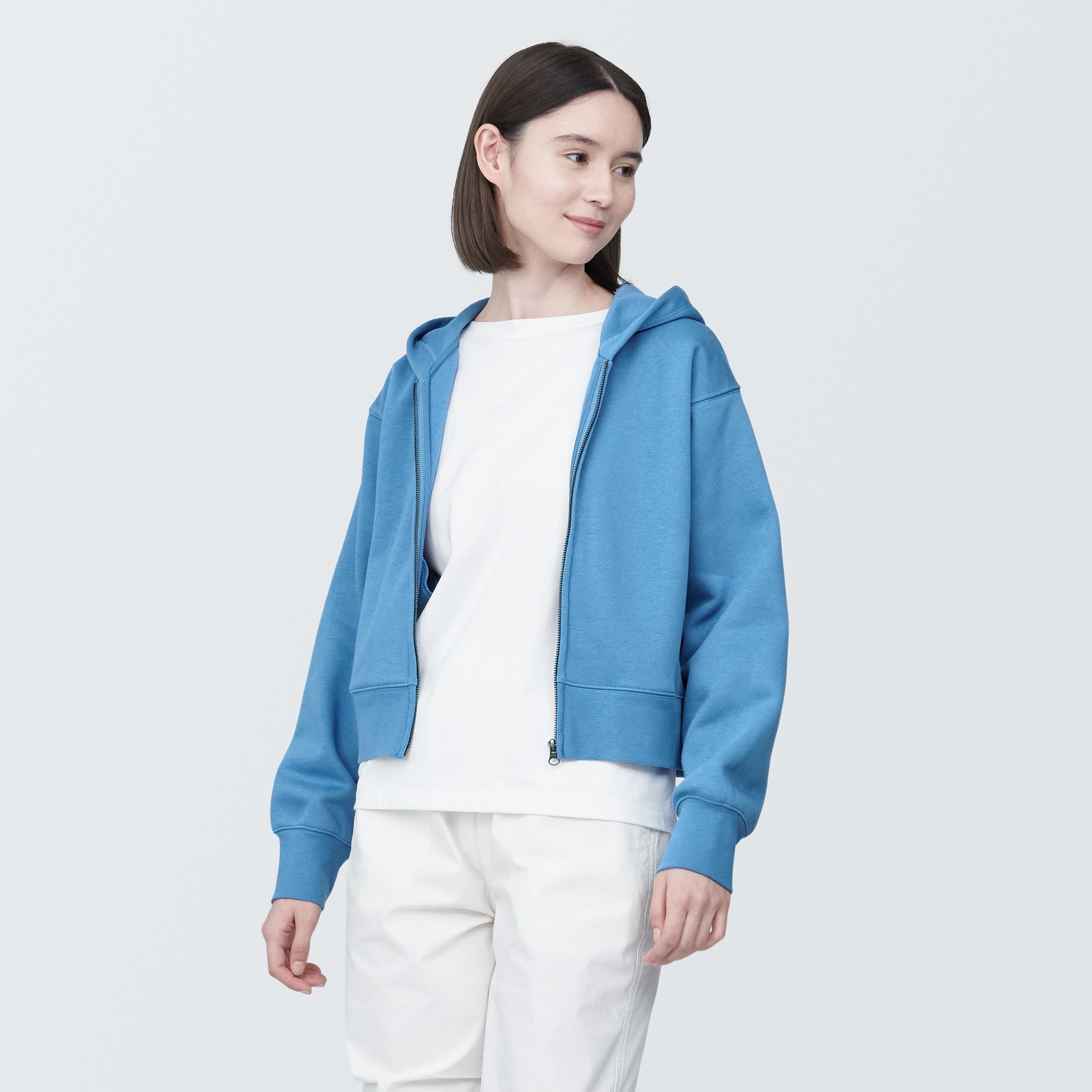 婦人　スウェットフルジップパーカ