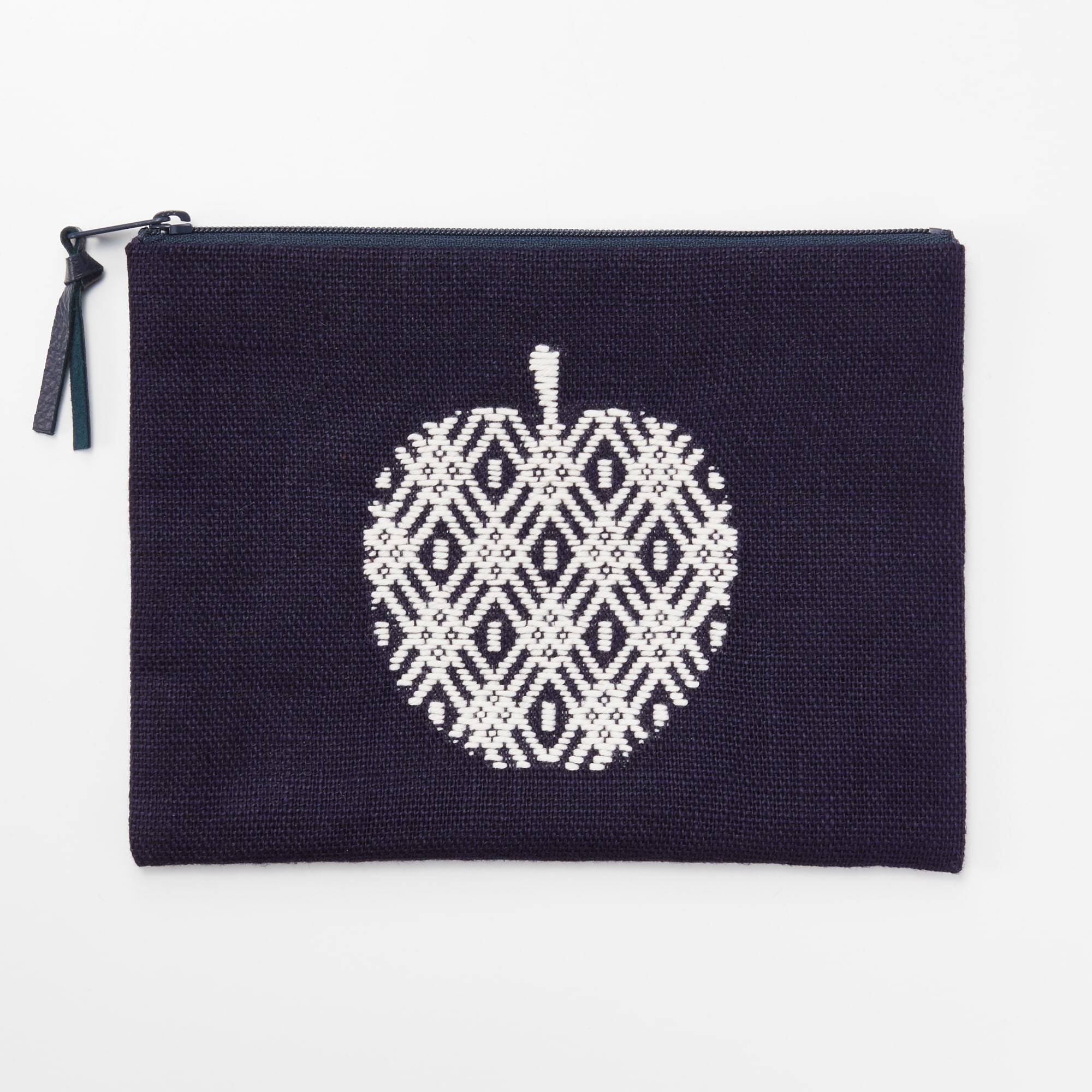 こぎん刺し　りんごポーチ　Ｂ