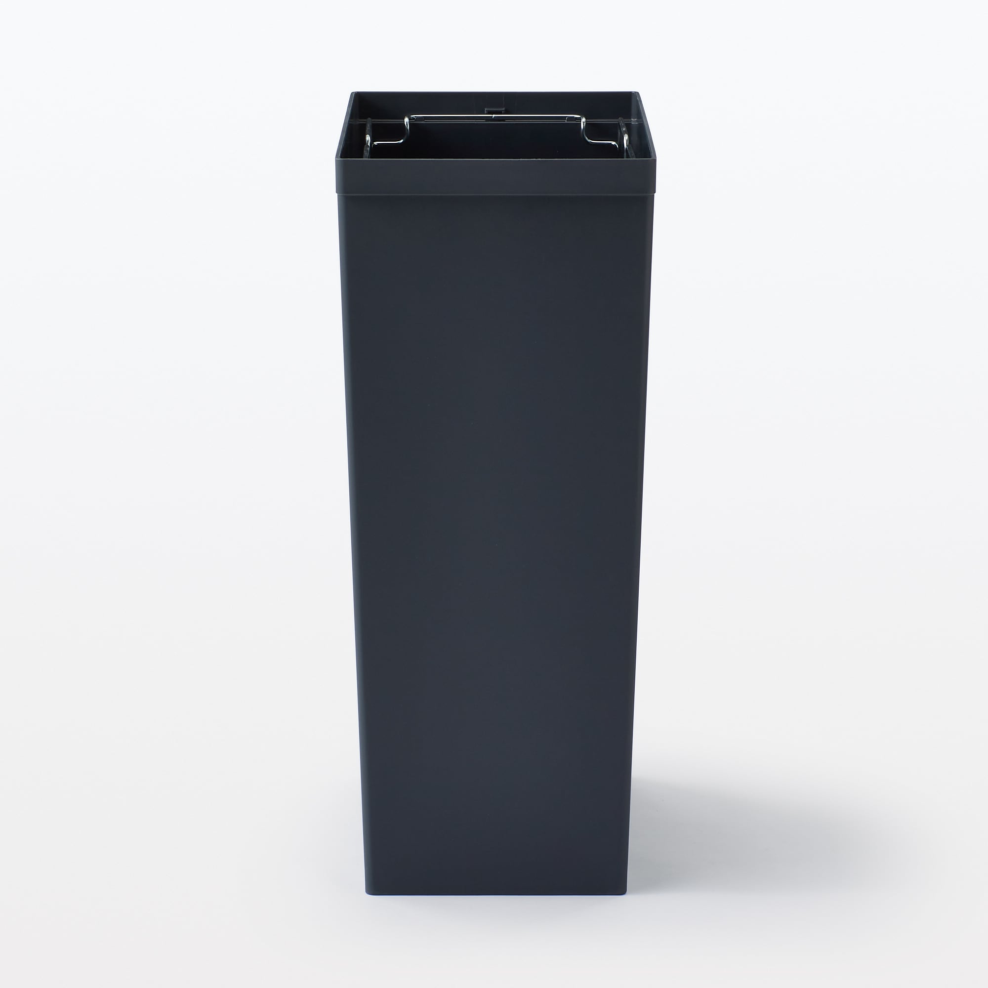 【３０Ｌ・４５Ｌ袋用】再生ポリプロピレン入りフタが選べるダストボックス　大／袋止付