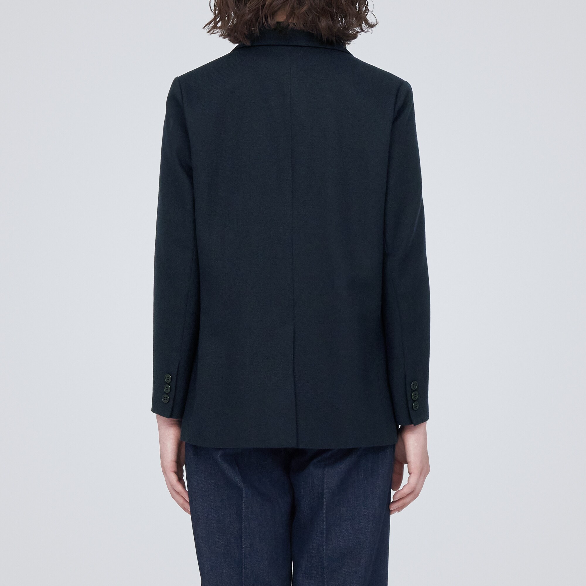 起毛テーラードジャケット