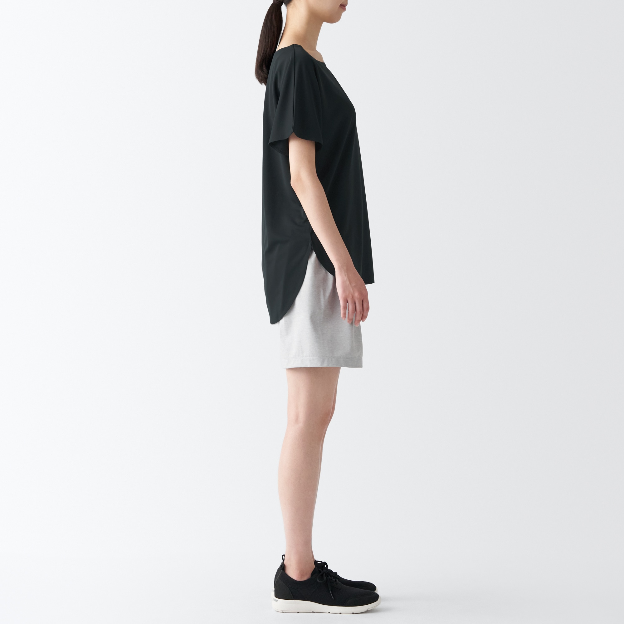 ＵＶカット涼感ボートネックＴシャツ