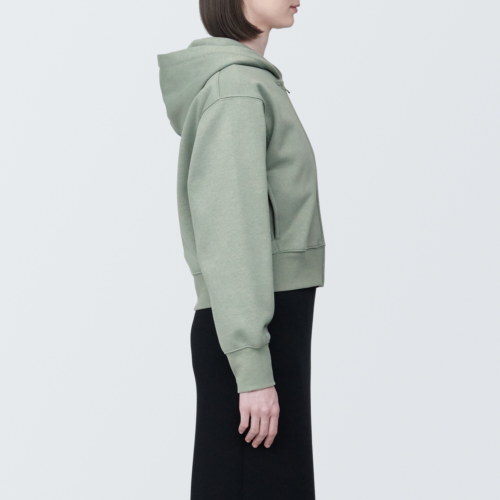 婦人　スウェットフルジップパーカ