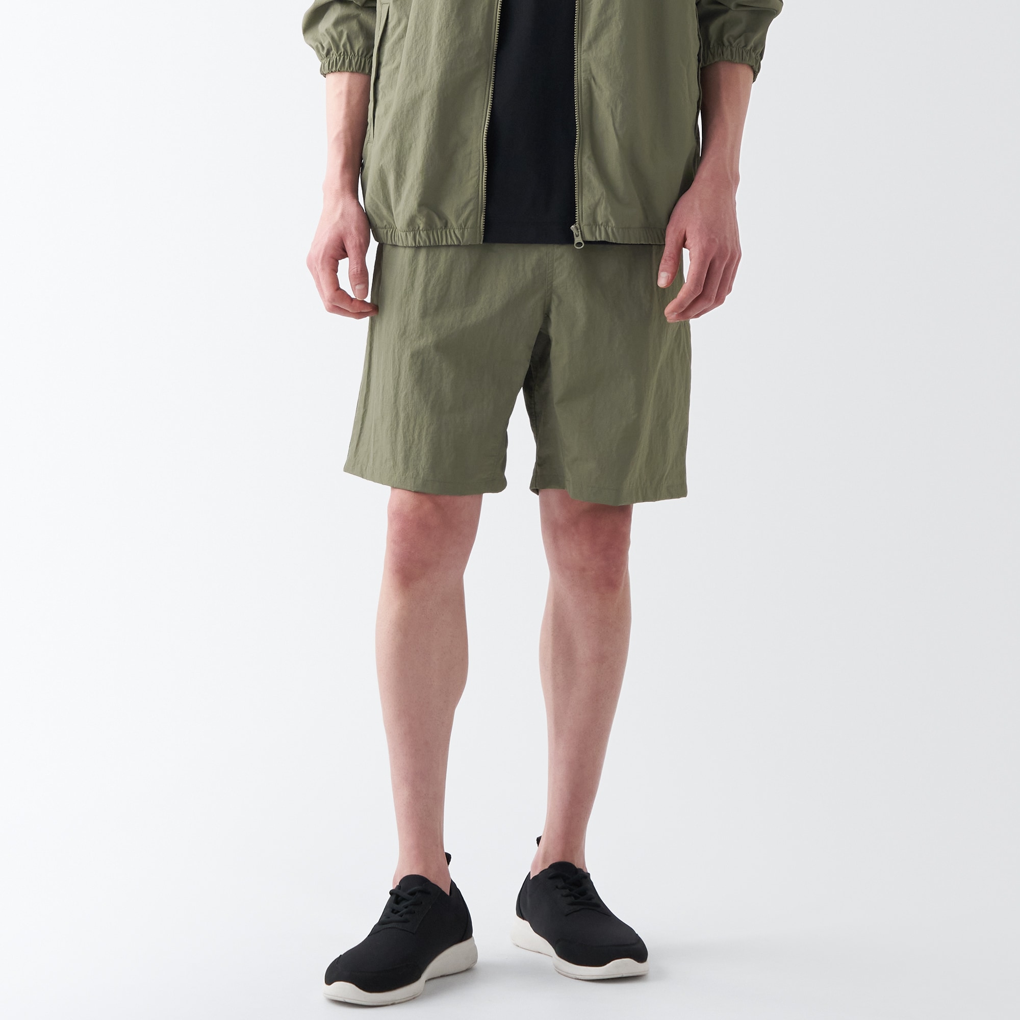 撥水ナイロンショートパンツ