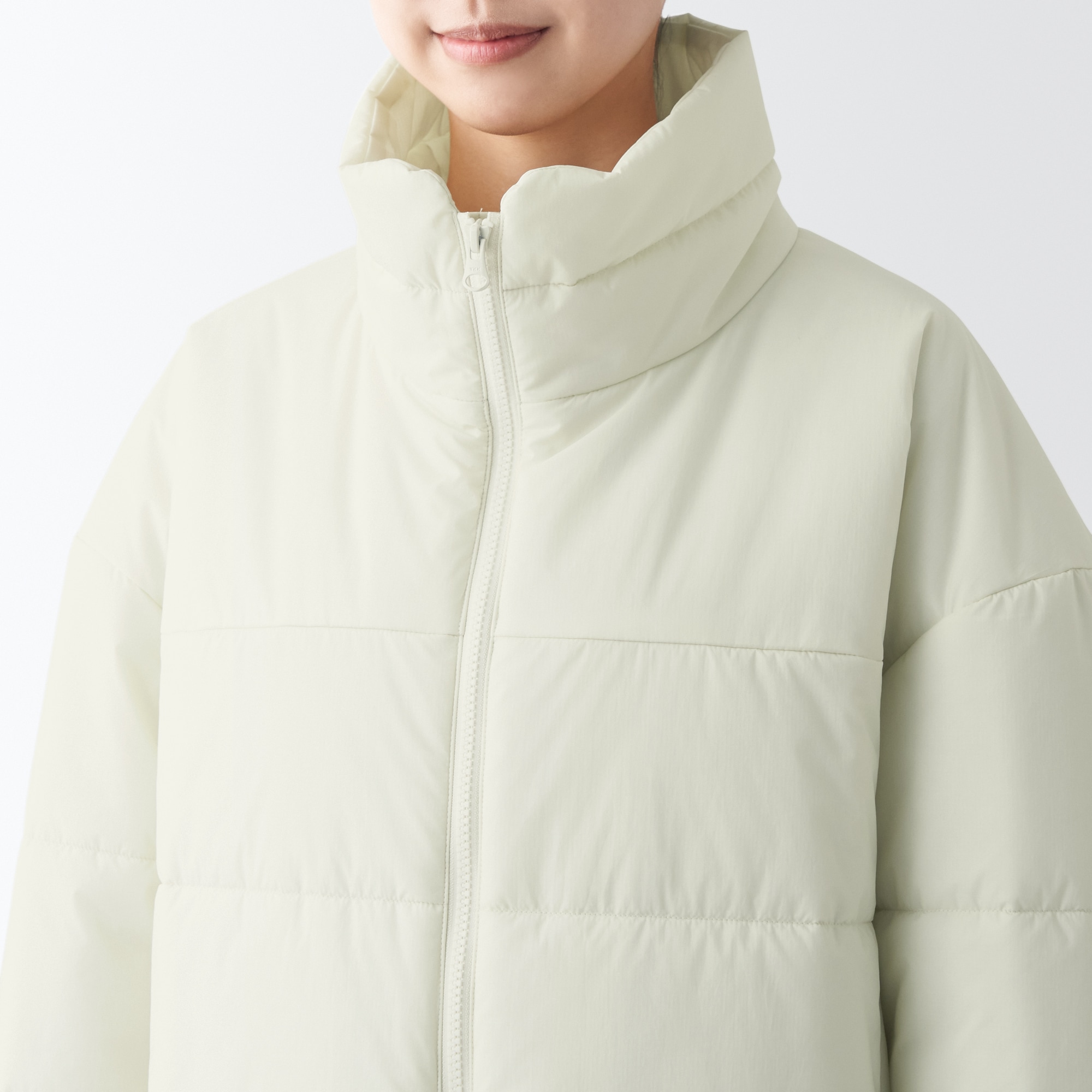 防風撥水中わたコート