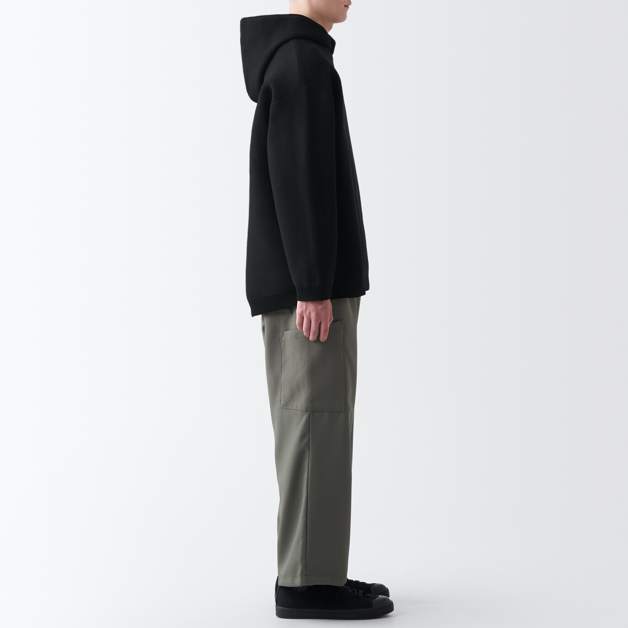 【Ｌａｂｏ】あたたかくて洗えるプルパーカ