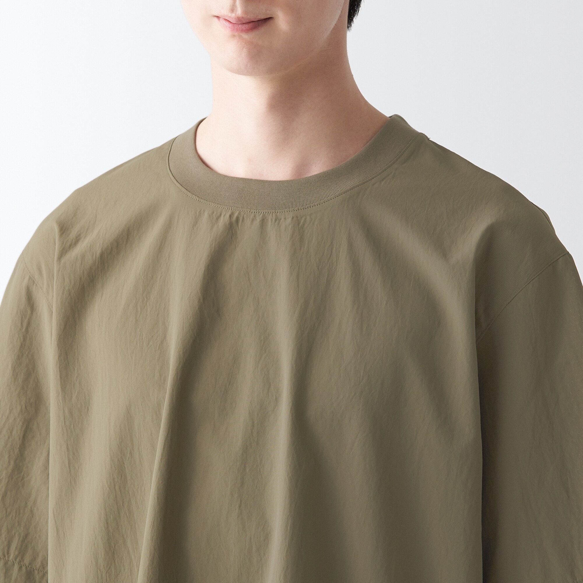 風を通すストレッチ半袖Ｔシャツ