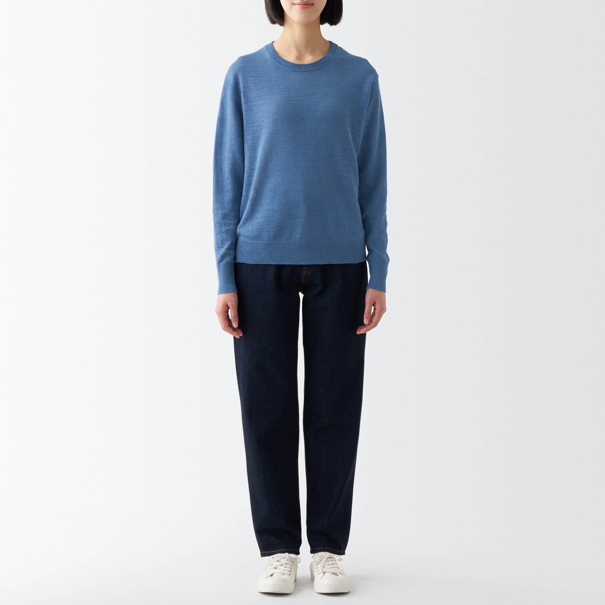 ＵＶカットヘンプクルーネックセーター