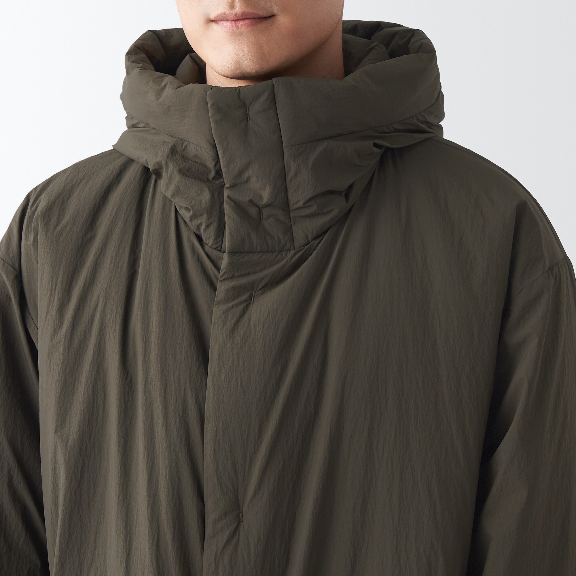 防風撥水中わたベンチコート