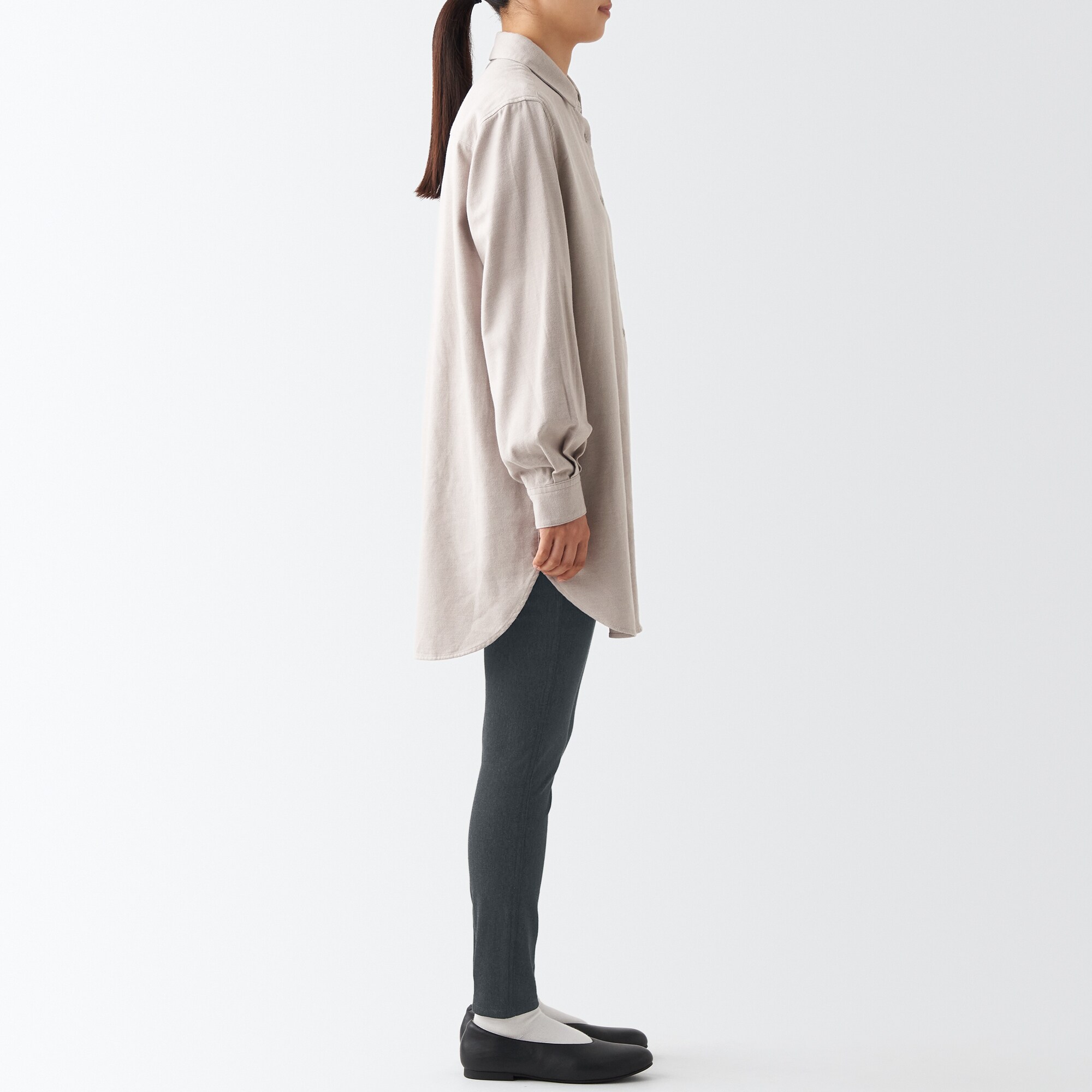 ストレッチ裏起毛レギンスパンツ