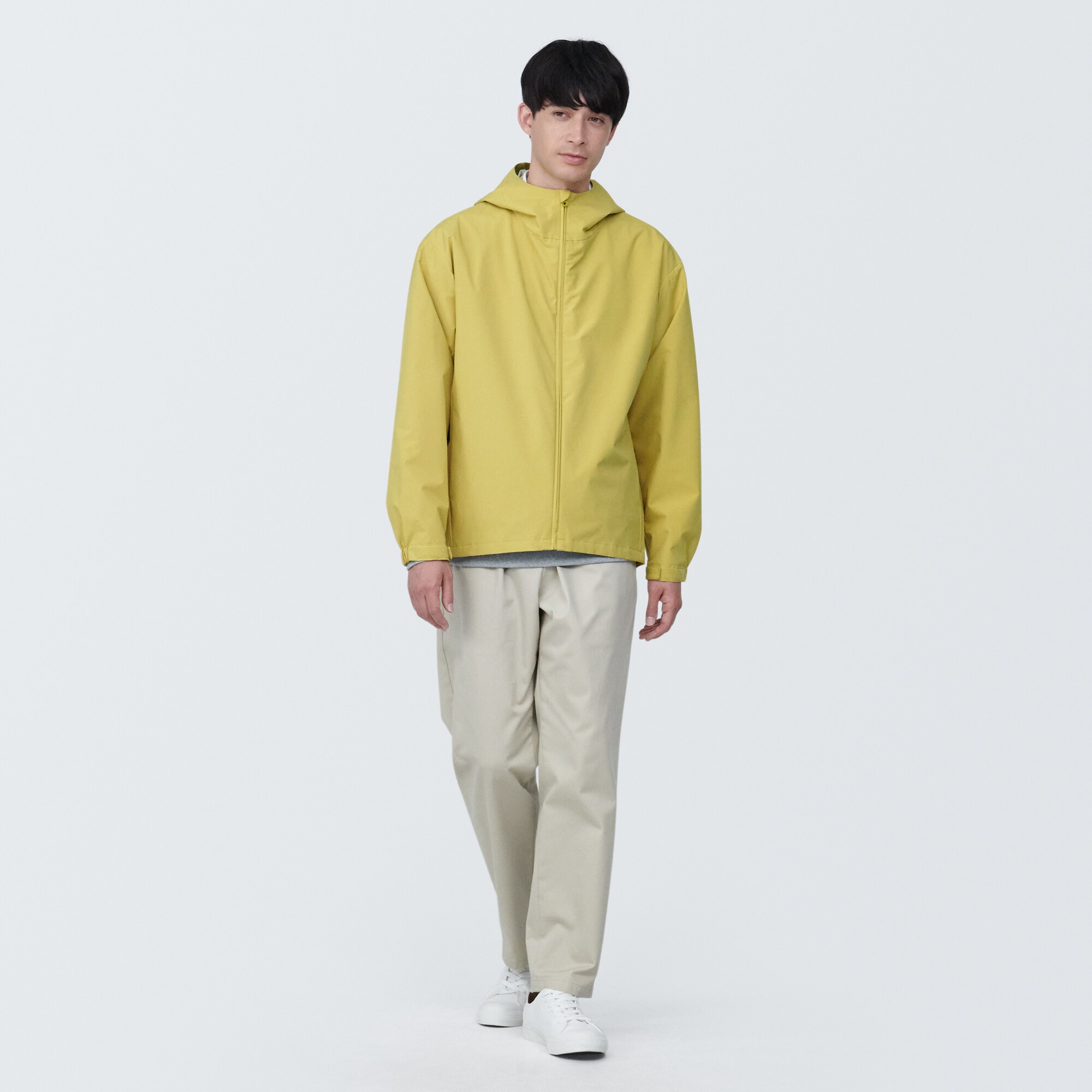 紳士　撥水フードジャケット