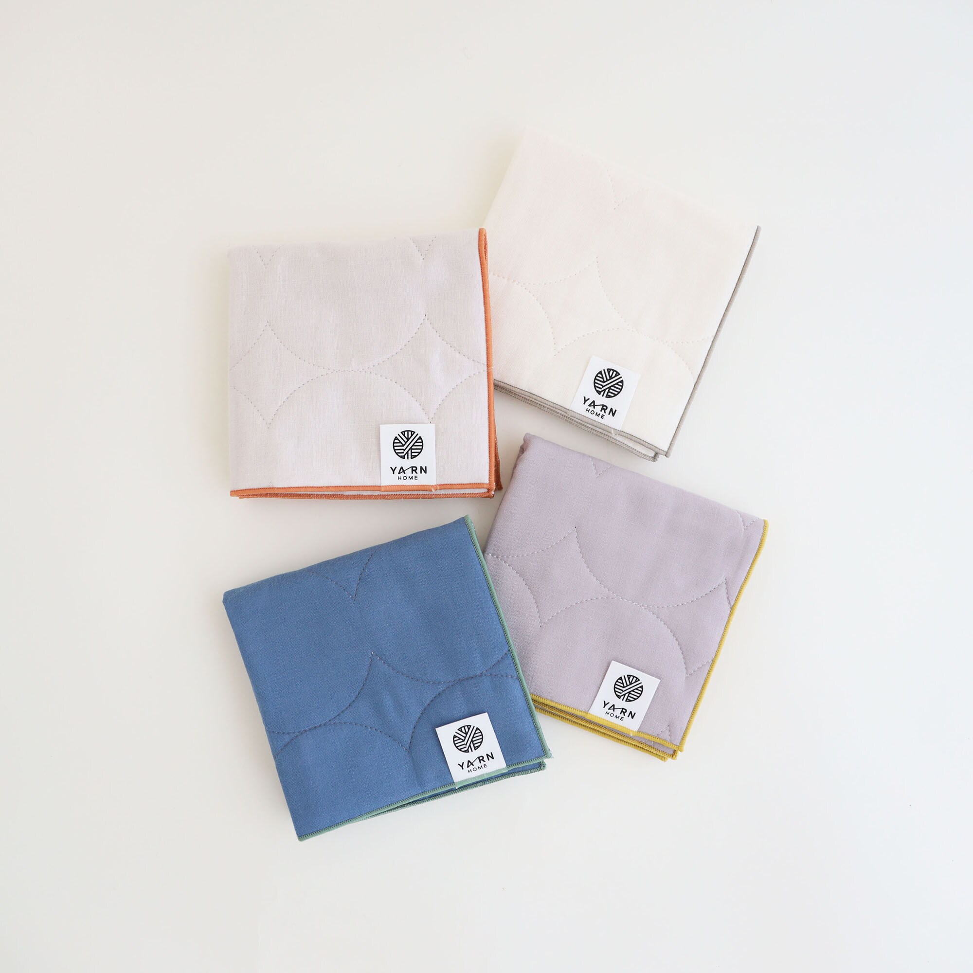 ［ＩＤＥＥ］ＹＡＲＮ　ＨＯＭＥハンカチ　２５×２５ｃｍ