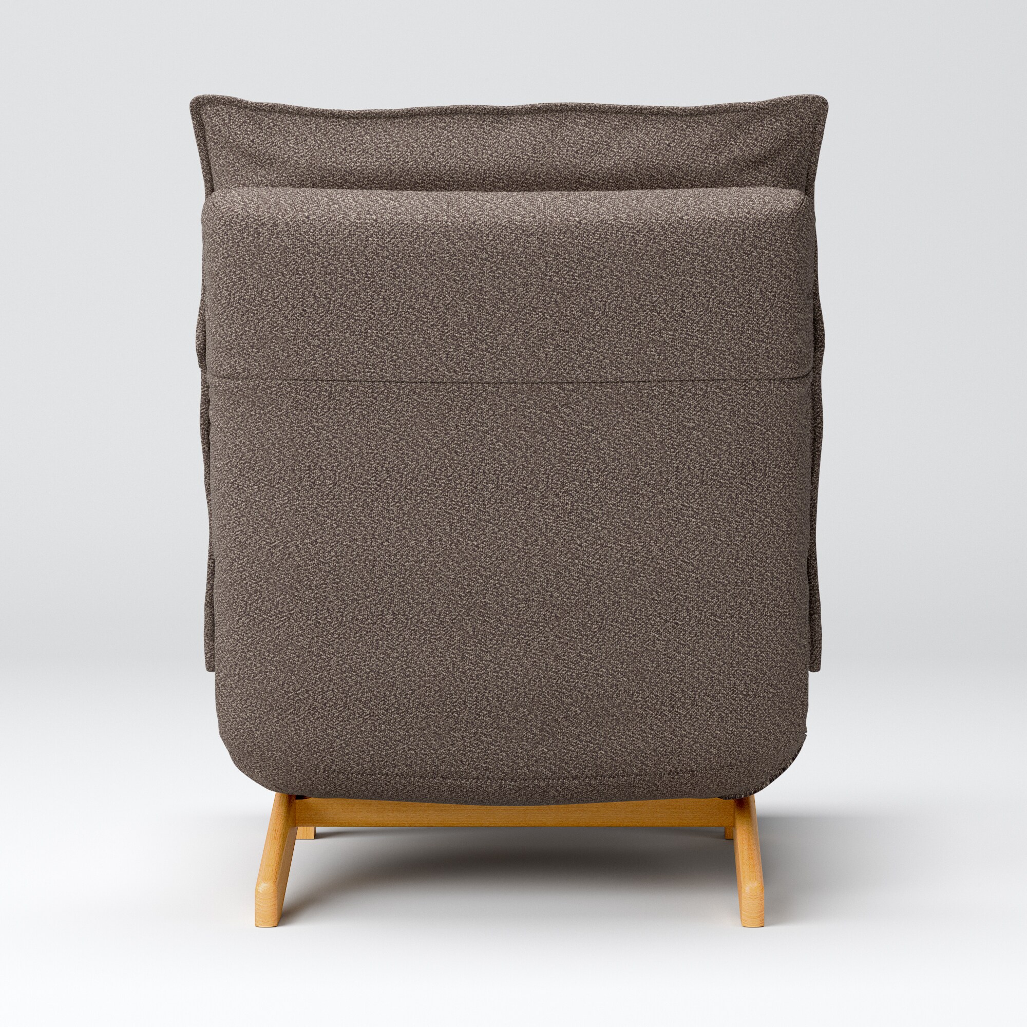 【カバー】綿太番手ハイバックリクライニングソファ・１シーター用カバー