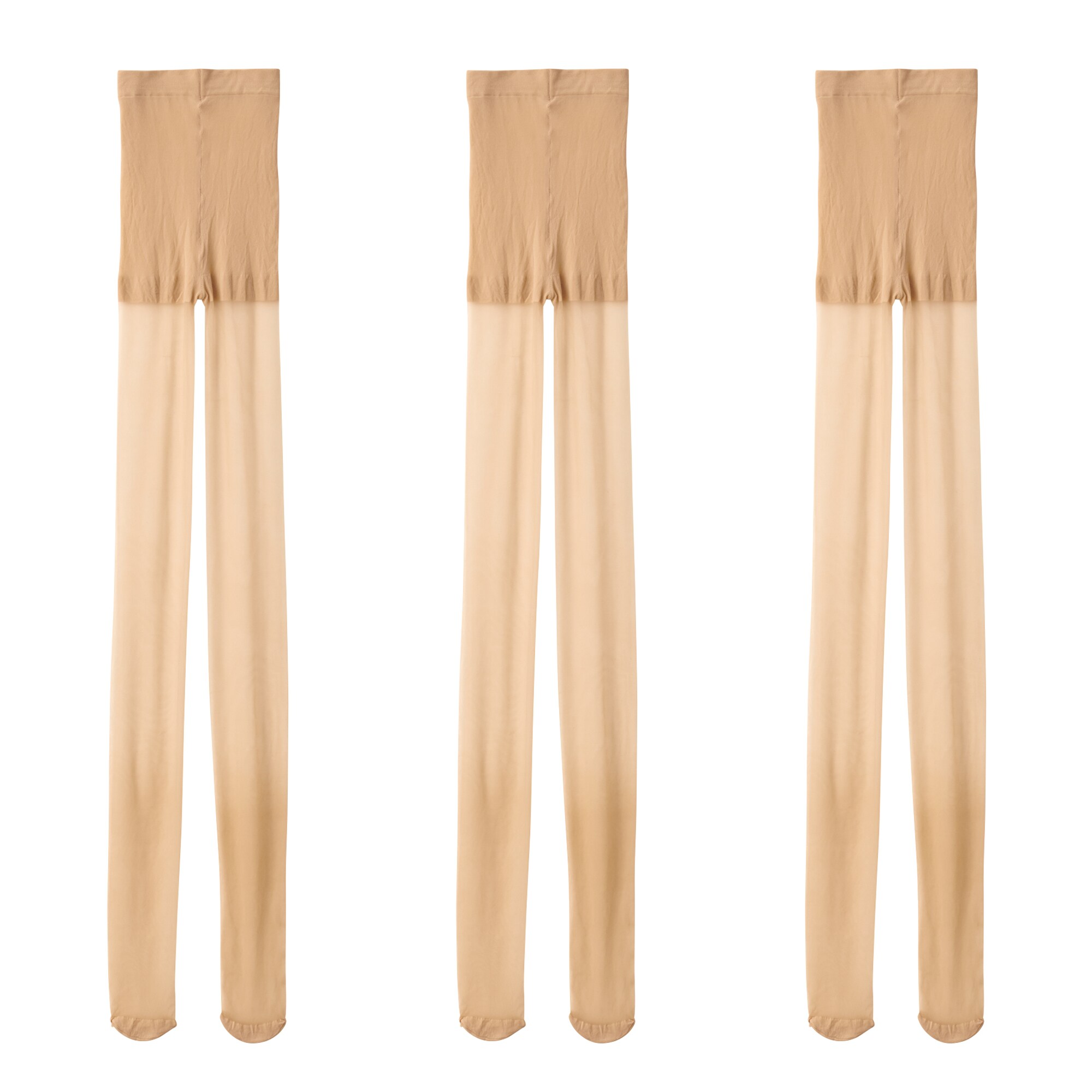 婦人　ソフトタイプ・１７デニール　ストッキング（３足組）