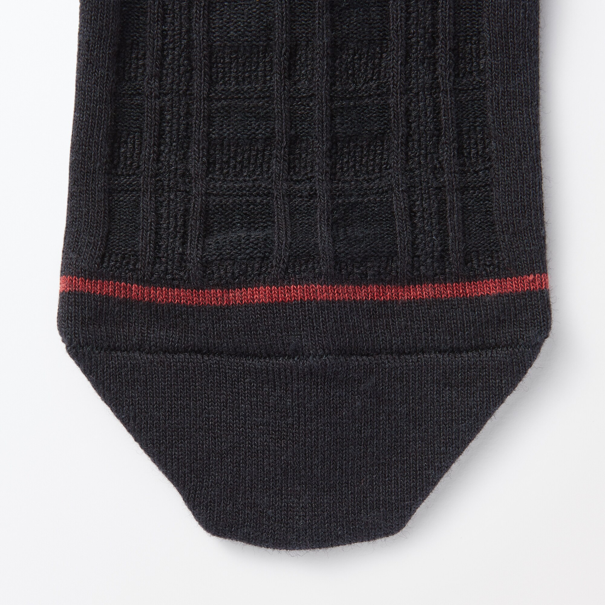 足なり直角　履き口やわらか　あったか綿　柄編み靴下（ウール入り／婦人）