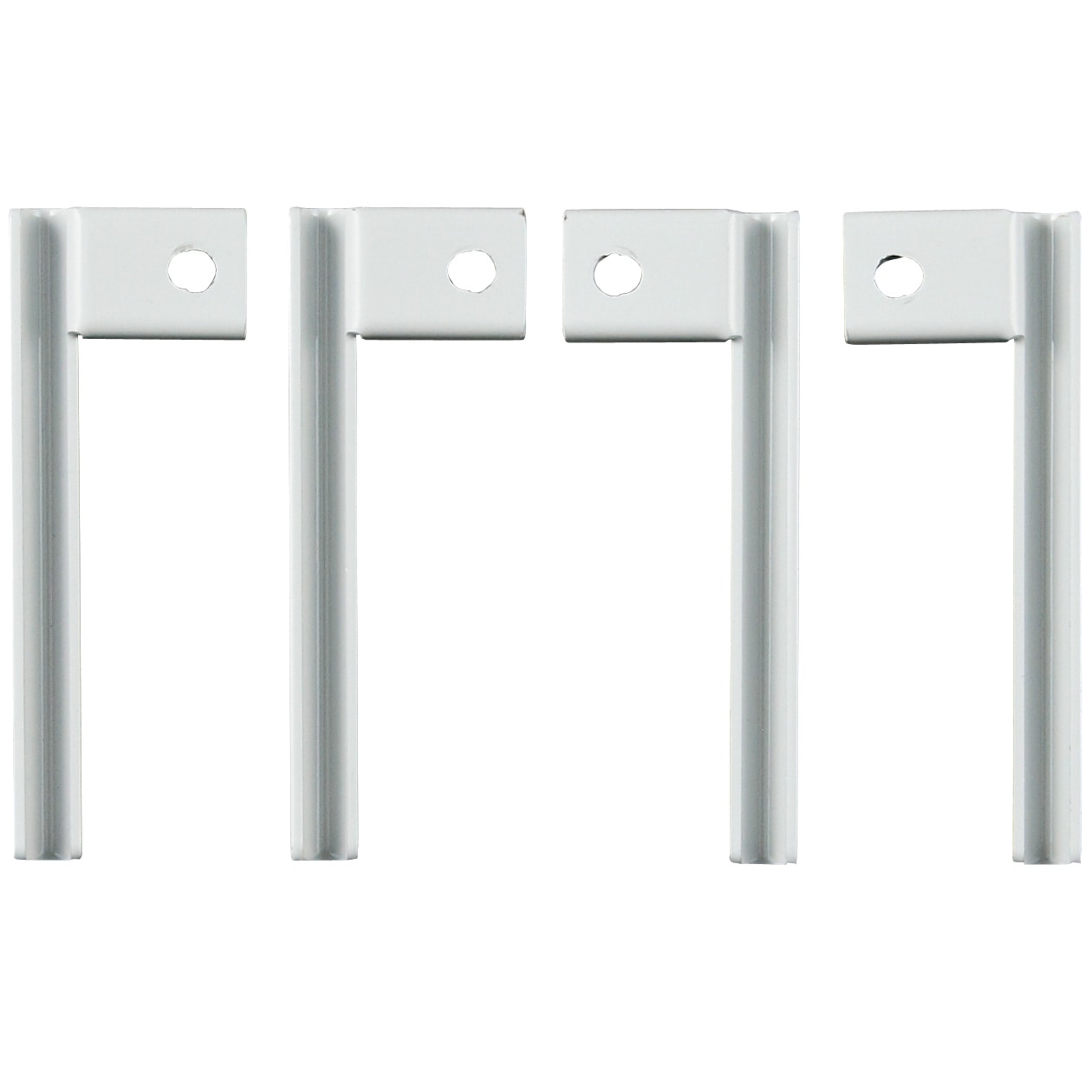 スチールユニットシェルフ用高さ調整金具・グレー