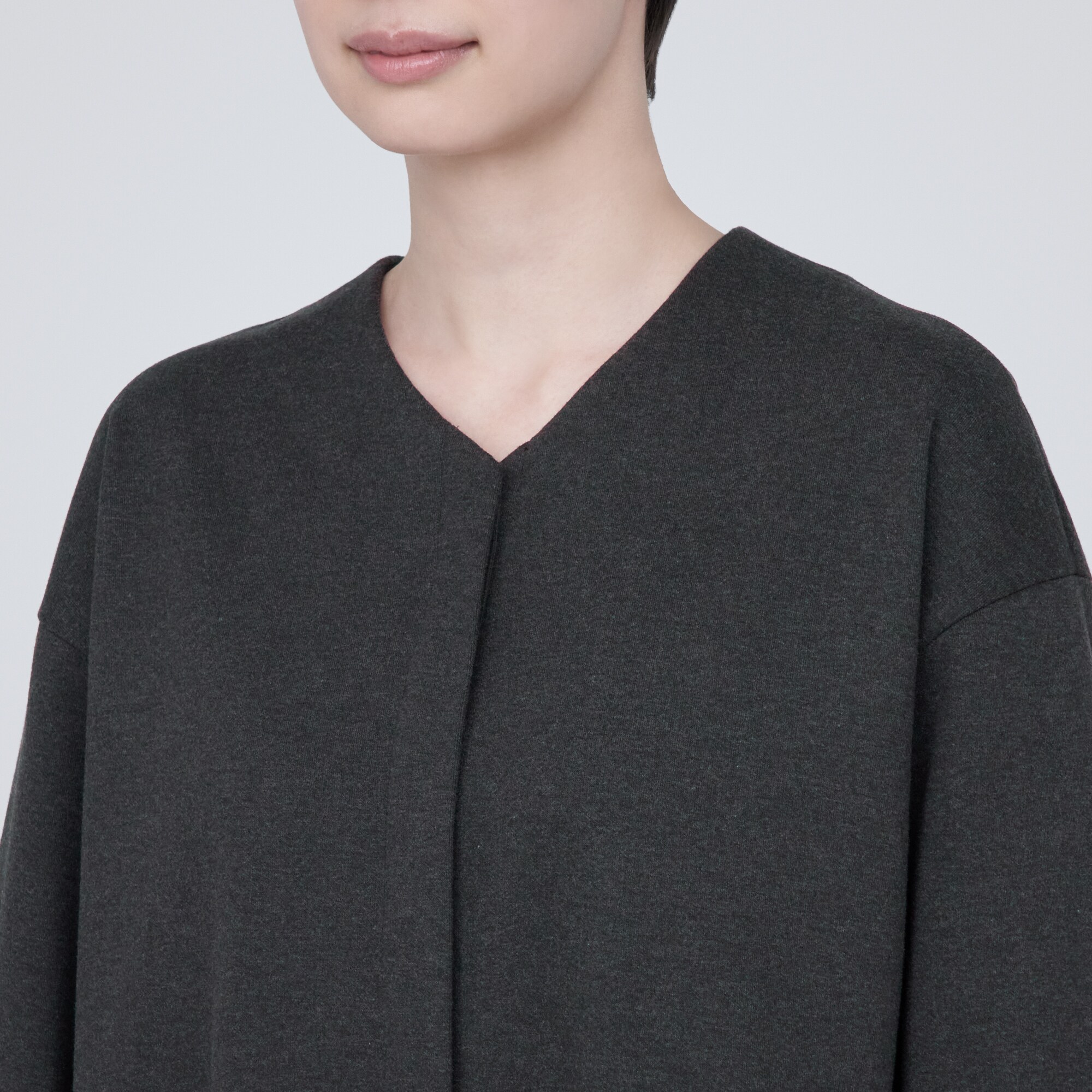 ストレッチ起毛ワンピース