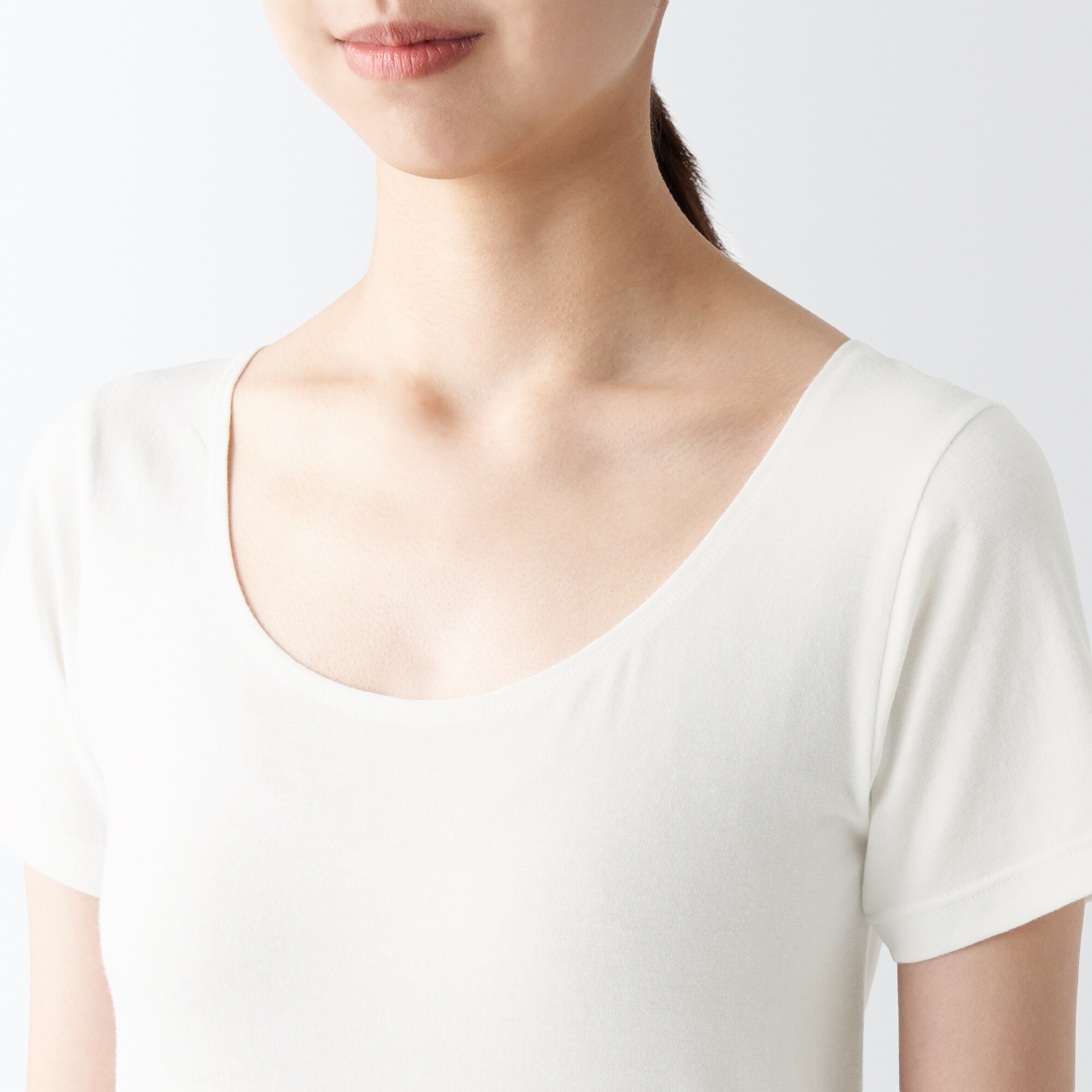 あったか綿　クルーネック半袖Ｔシャツ