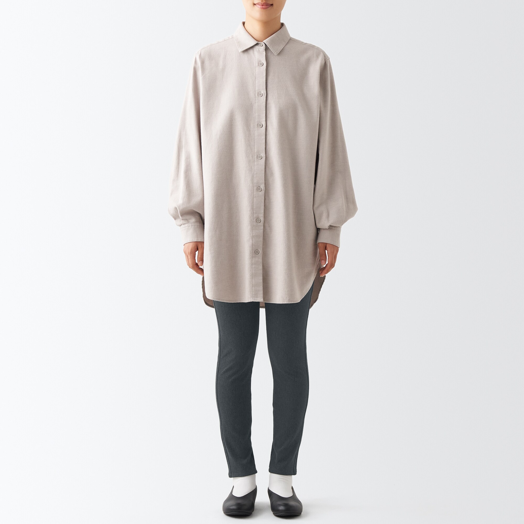 ストレッチ裏起毛レギンスパンツ