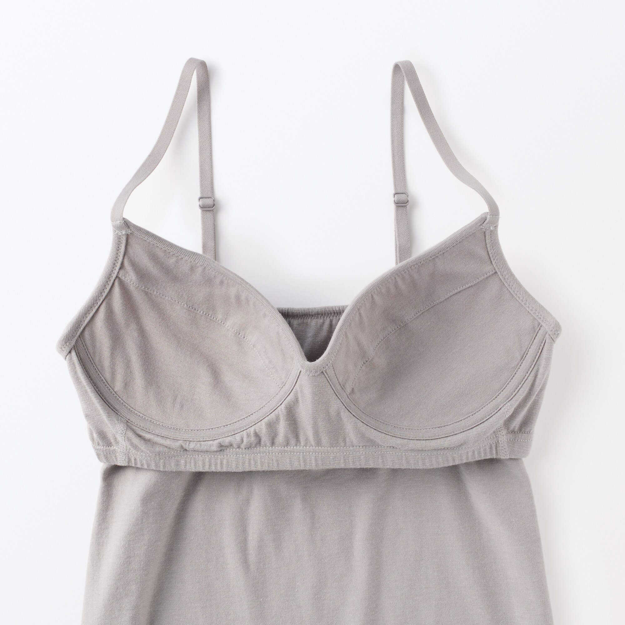 あったか綿　ブラキャミソール