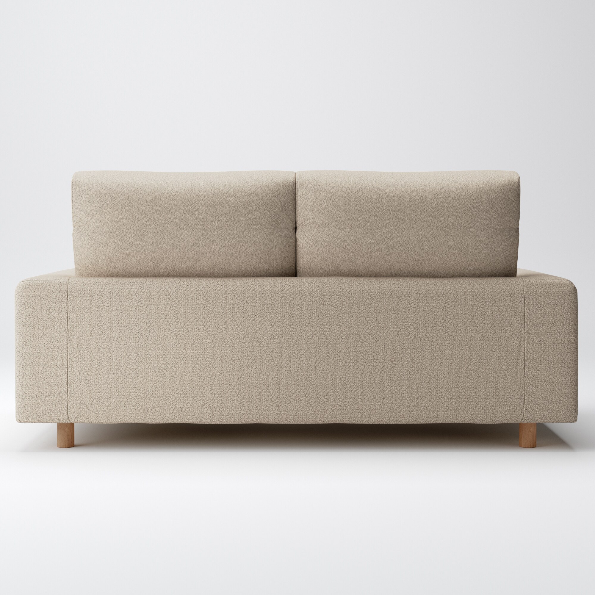 【カバー】綿太番手ソファ本体２．５シーターフェザーポケットコイルハイバックカバー