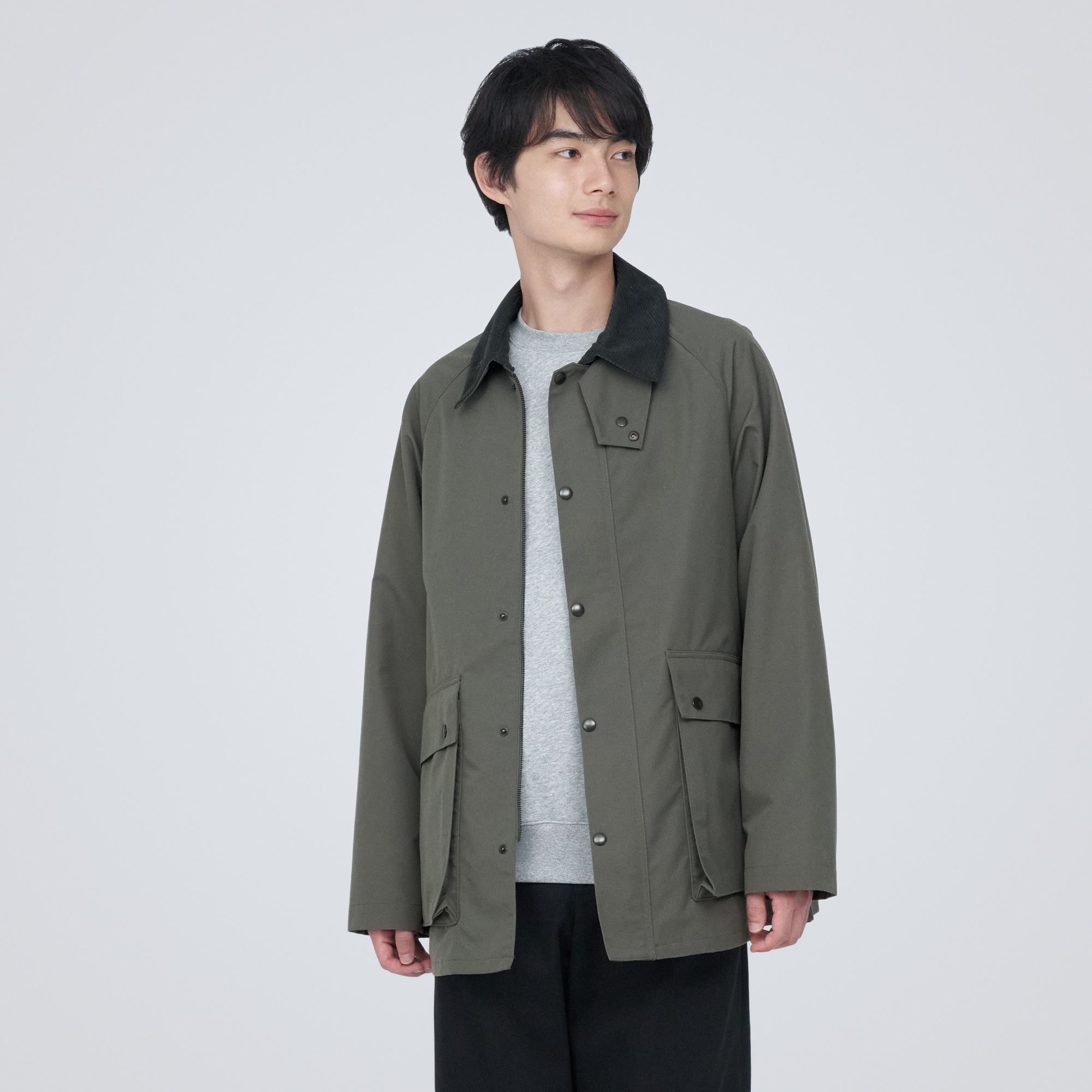 撥水コーデュロイ衿ジャケット（数量限定）