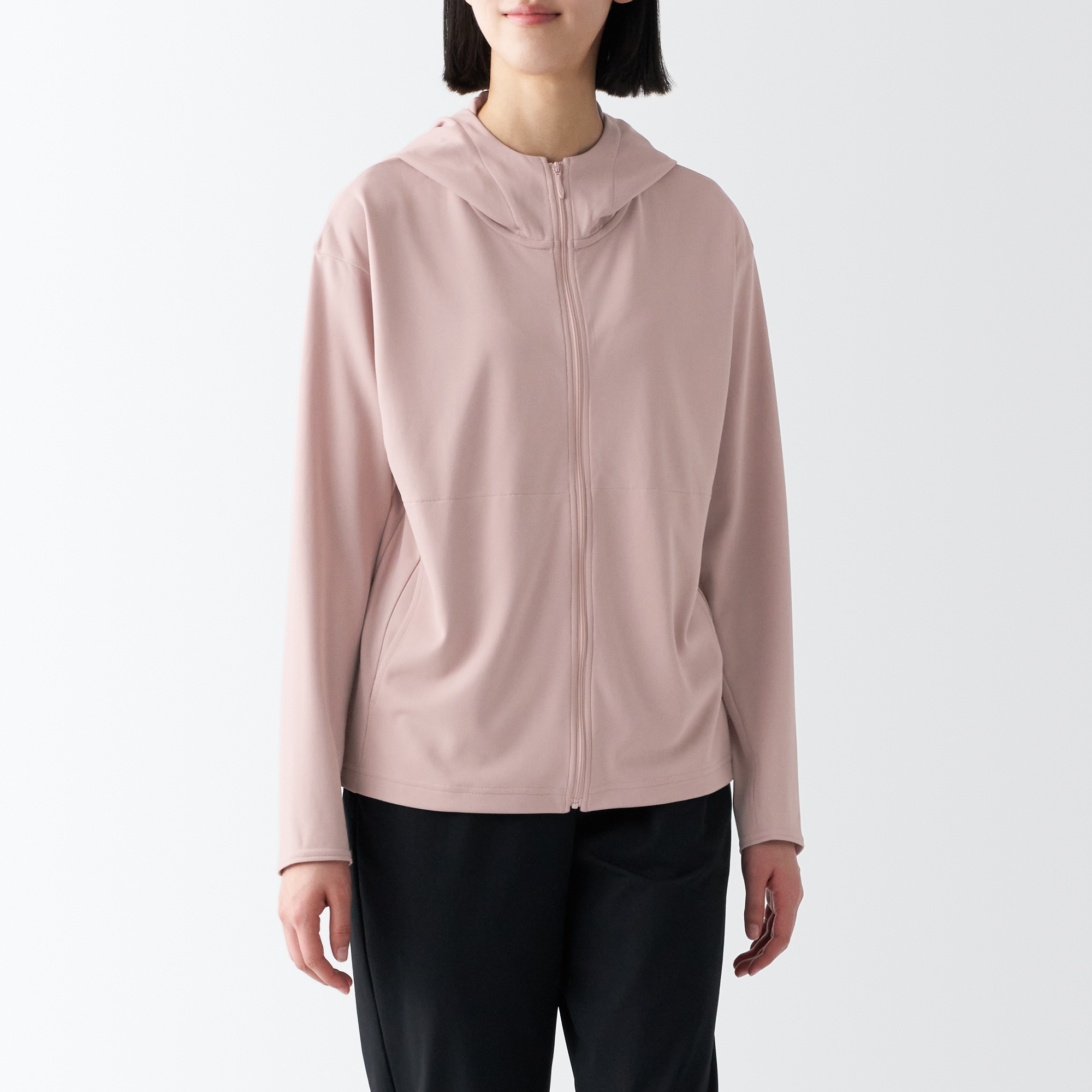 ＵＶカット乾きやすいジップパーカー