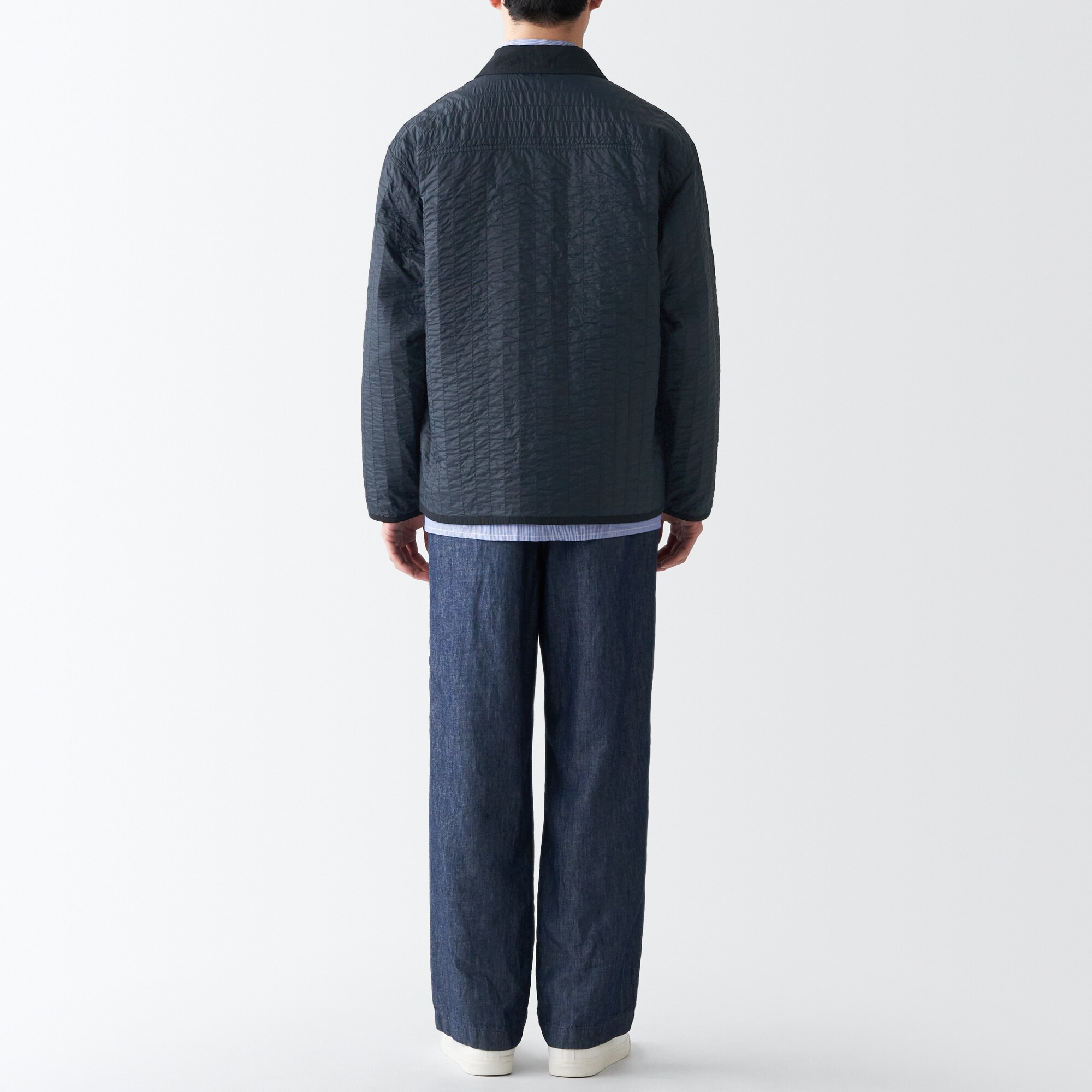 リバーシブルキルトジャケット（紳士）