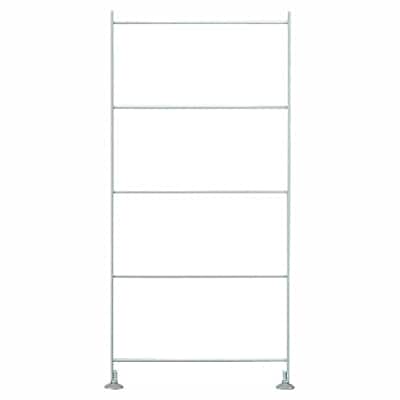 スチールユニットシェルフ・追加用帆立・小・グレー