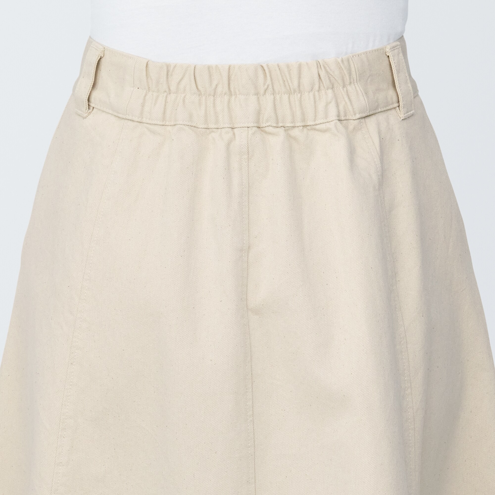 婦人　木の実から作ったカポック混フレアスカート