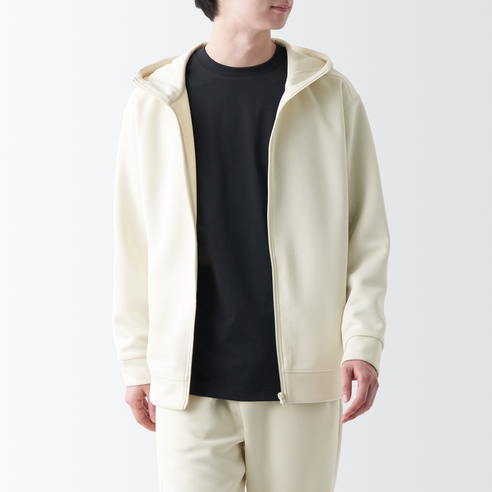 ＵＶカット乾きやすいスウェットフルジップパーカ