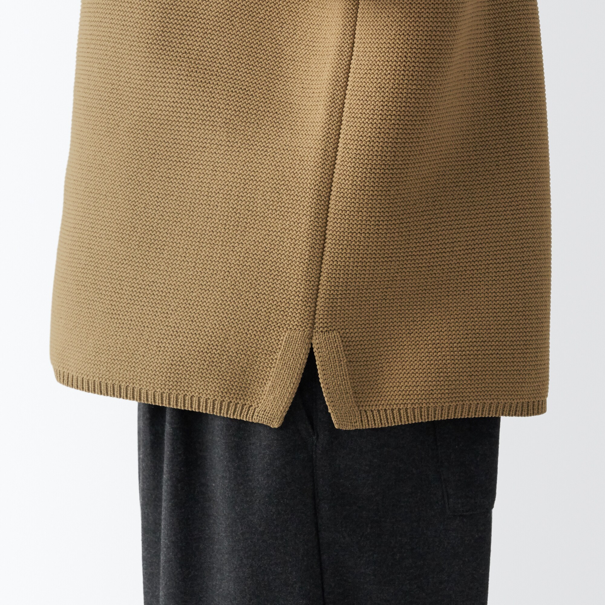 あたたかくて洗えるクルーネックセーター