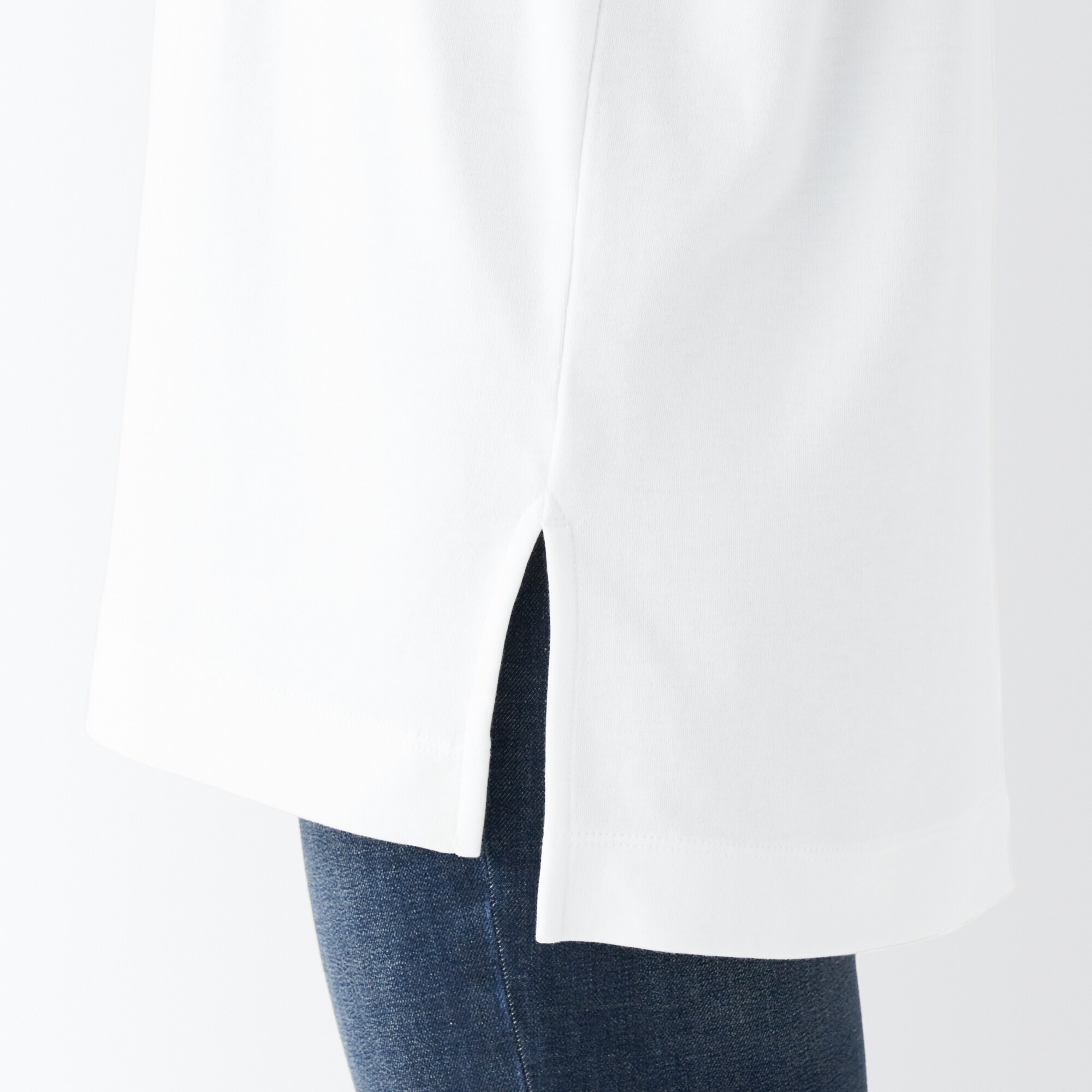 スムース編みロング長袖Ｔシャツ