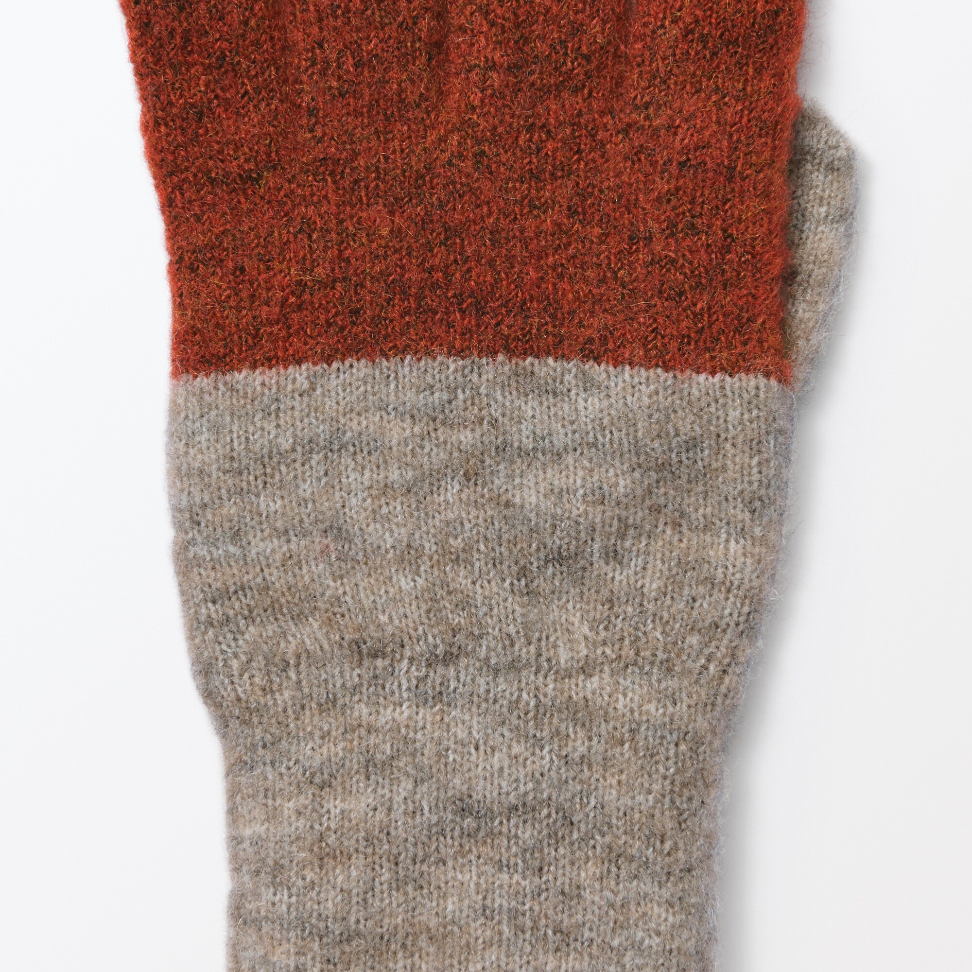 再生ポリエステル混　のびのび　手袋（キッズ）