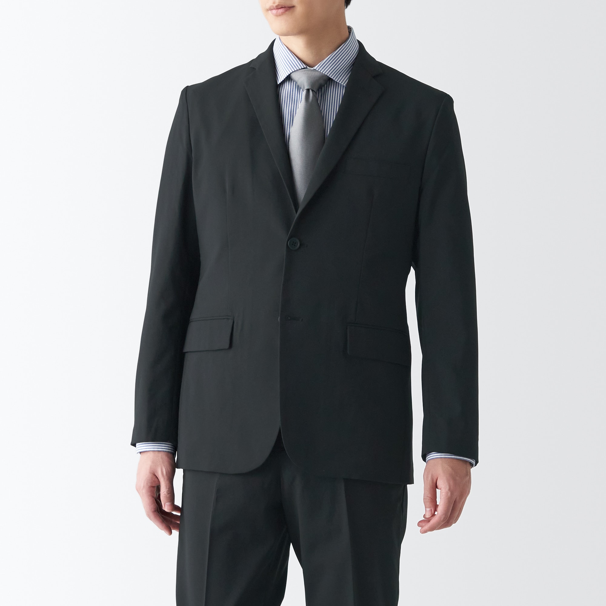 【セットアップ可能】イージーケアストレッチジャケット