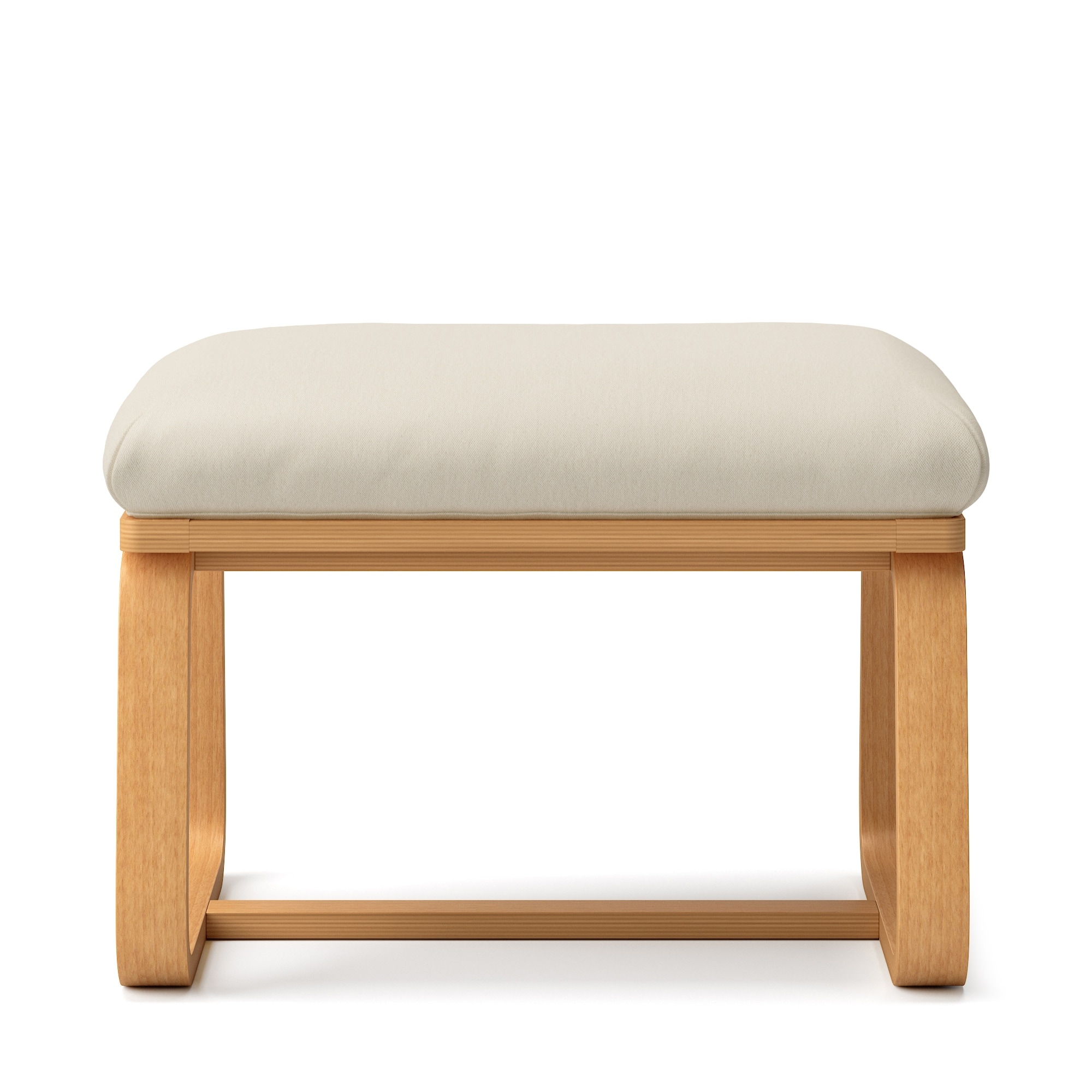 【カバー】リビングでもダイニングでもつかえる　洗いざらしの綿帆布　ベンチ・２用カバー