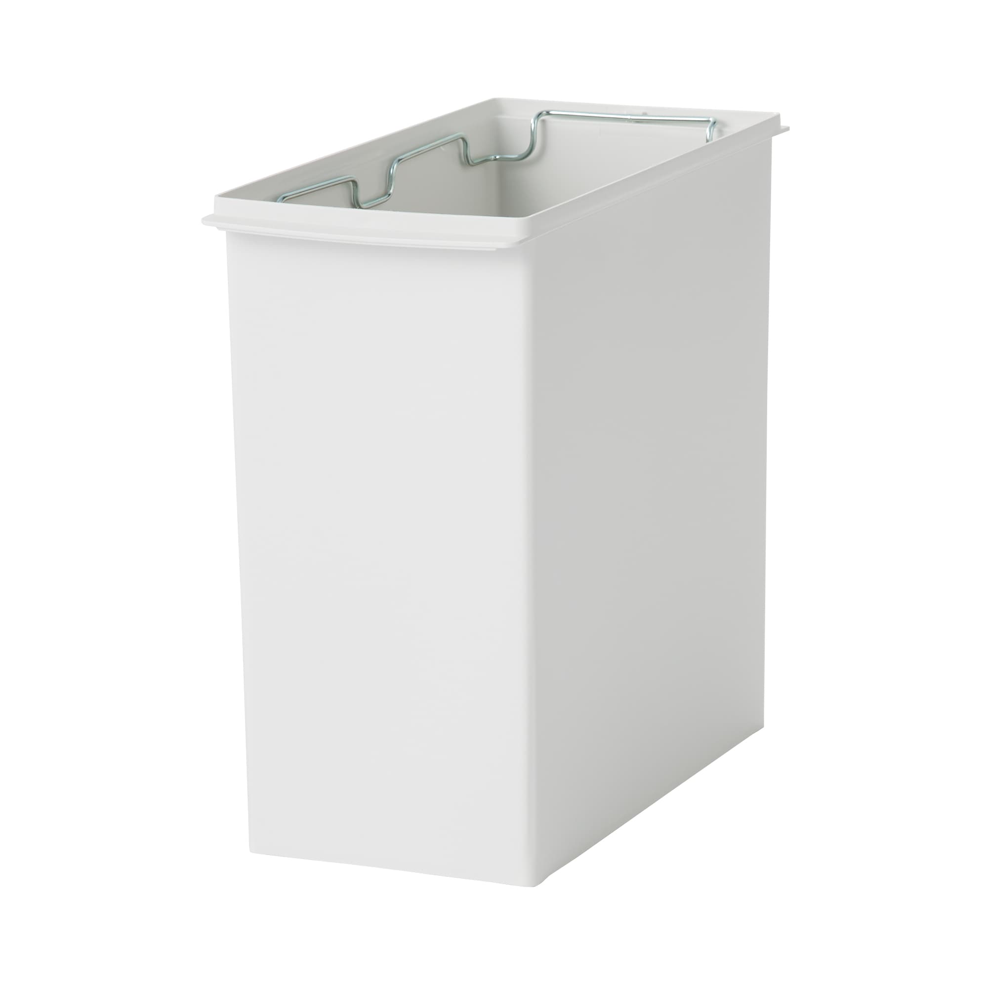 【２０Ｌ袋用】ポリプロピレンフタが選べるダストボックス・小・約幅１９×奥行４１×高さ３７ｃｍ