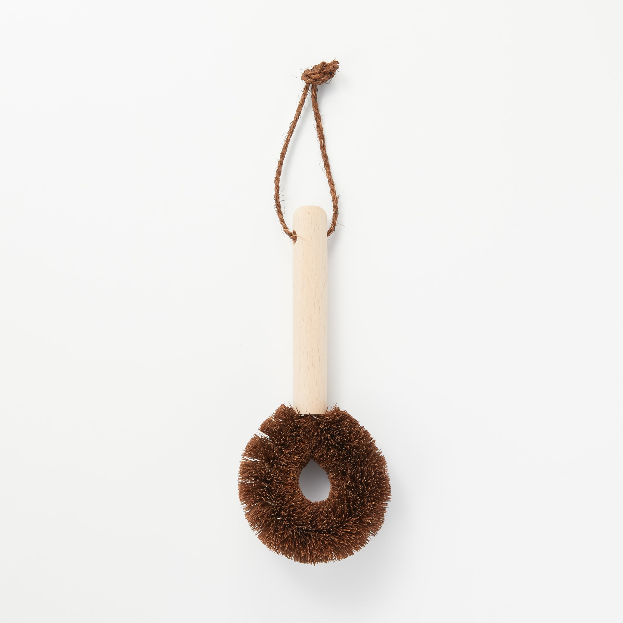 しゅろのやさしいたわし　フライパン用　ブナ柄