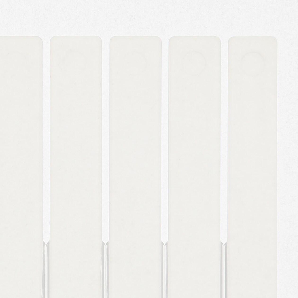 ポリスチレン仕切板・大・４枚入り　約幅６５．５×奥行０．２×高さ１１ｃｍ