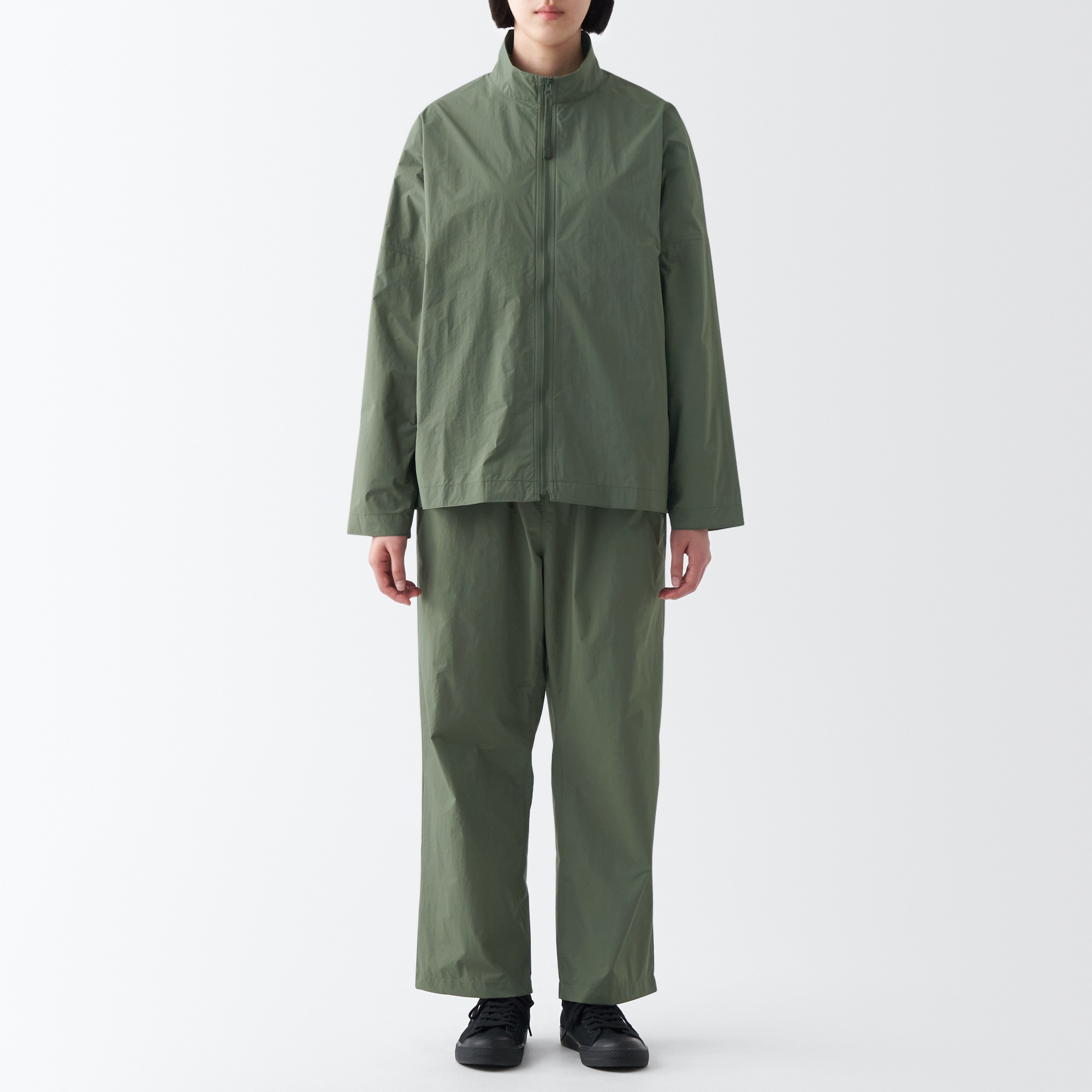 撥水防風ブルゾン