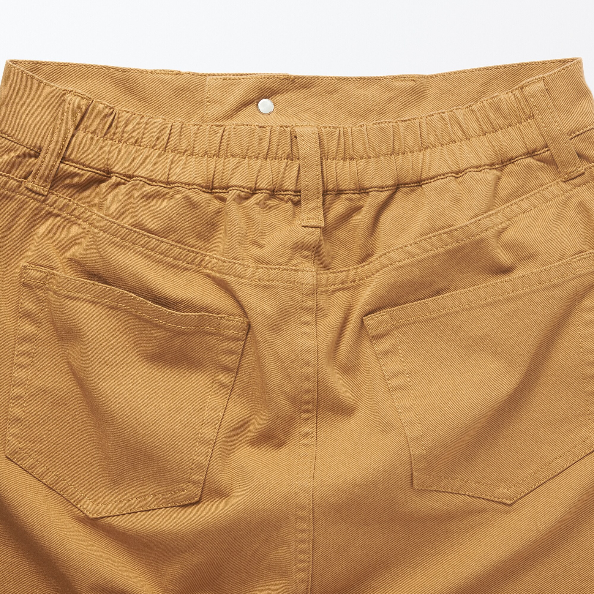 縦横ストレッチチノＡラインスカート