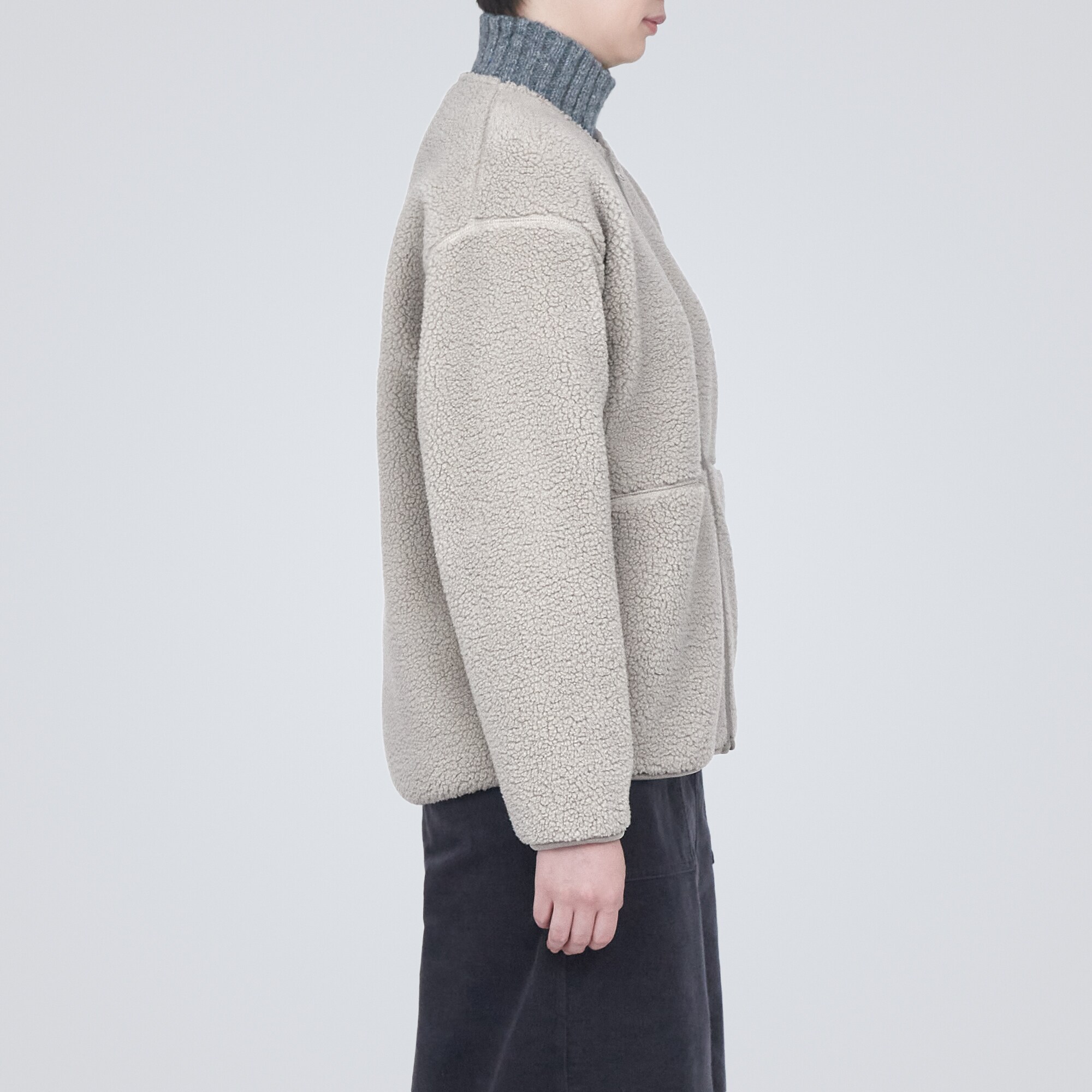 ボアフリースジャケット