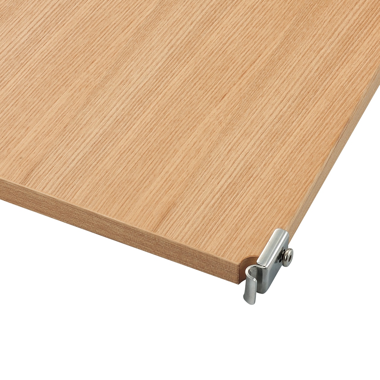 ステンレスユニットシェルフ・ステンレス追加棚・タモ材／幅４２ｃｍ～８４ｃｍタイプ用