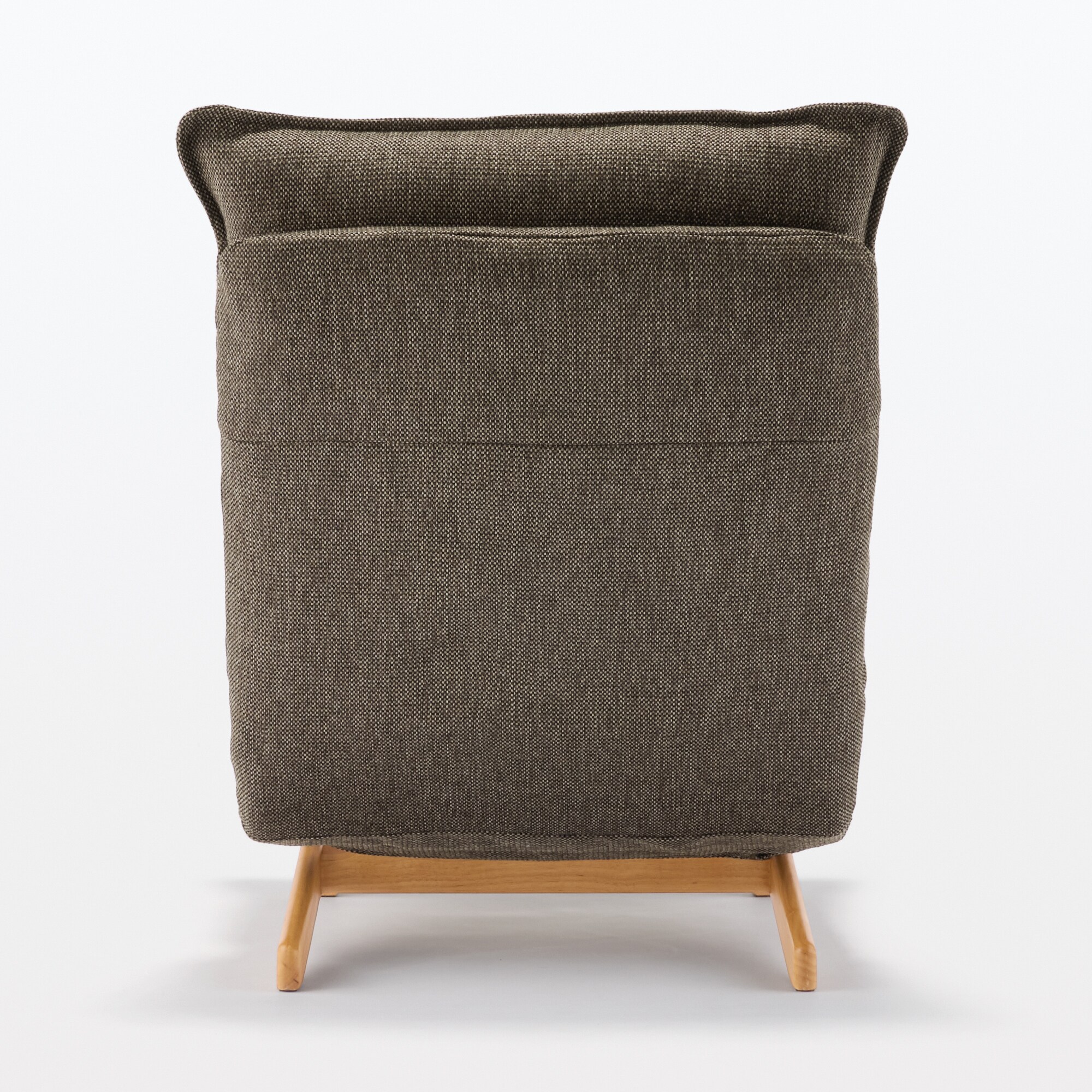 ハイバックリクライニングソファ　１シーター　ポリエステル平織